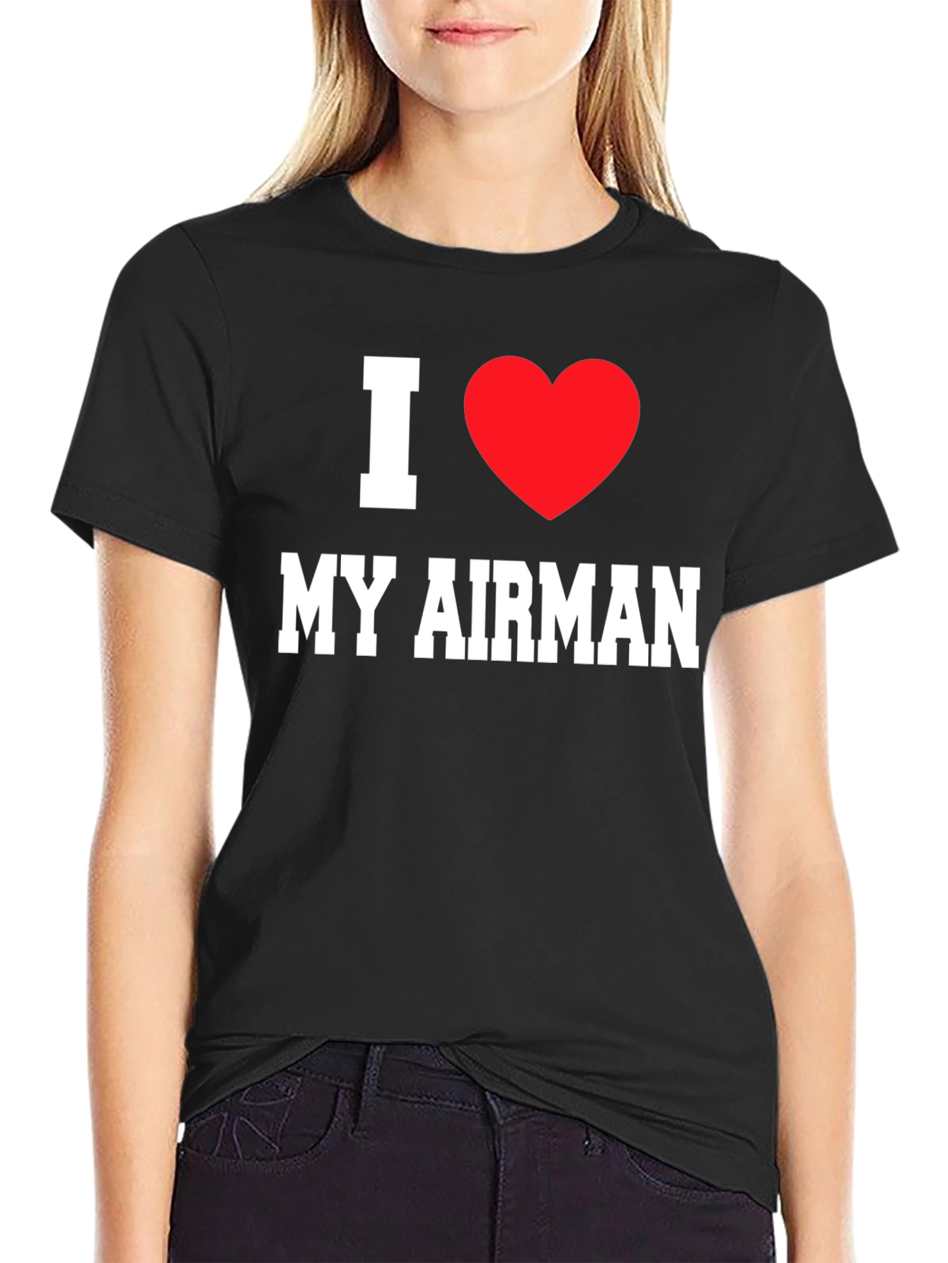 I Heart My Airman T-Shirt