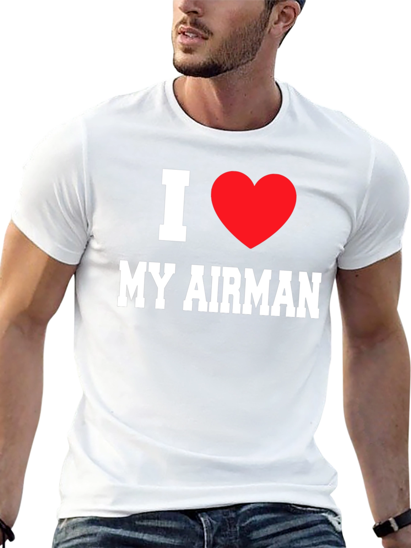 I Heart My Airman T-Shirt