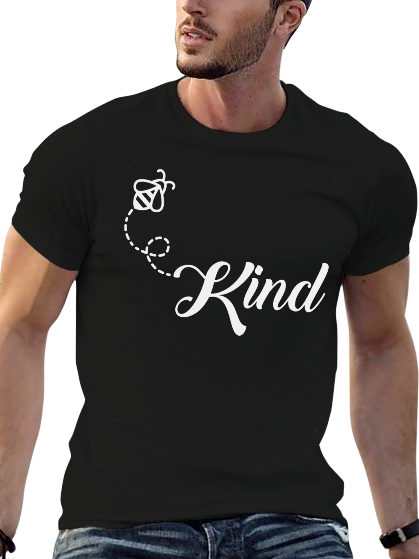 Be Kind Graphic Tee - Black Unisex T-Shirt