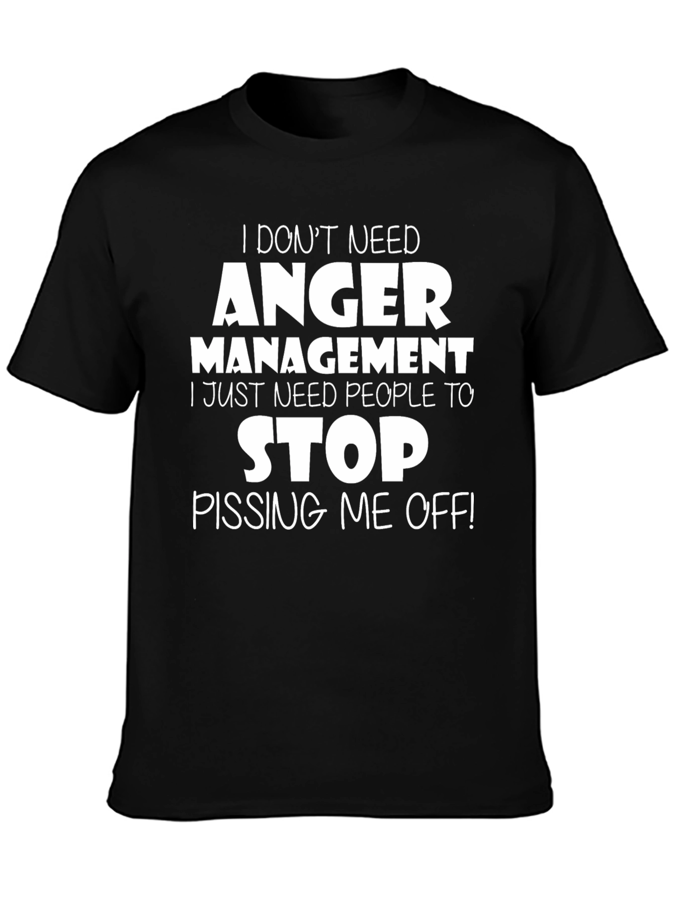 Funny Anger Management T-Shirt