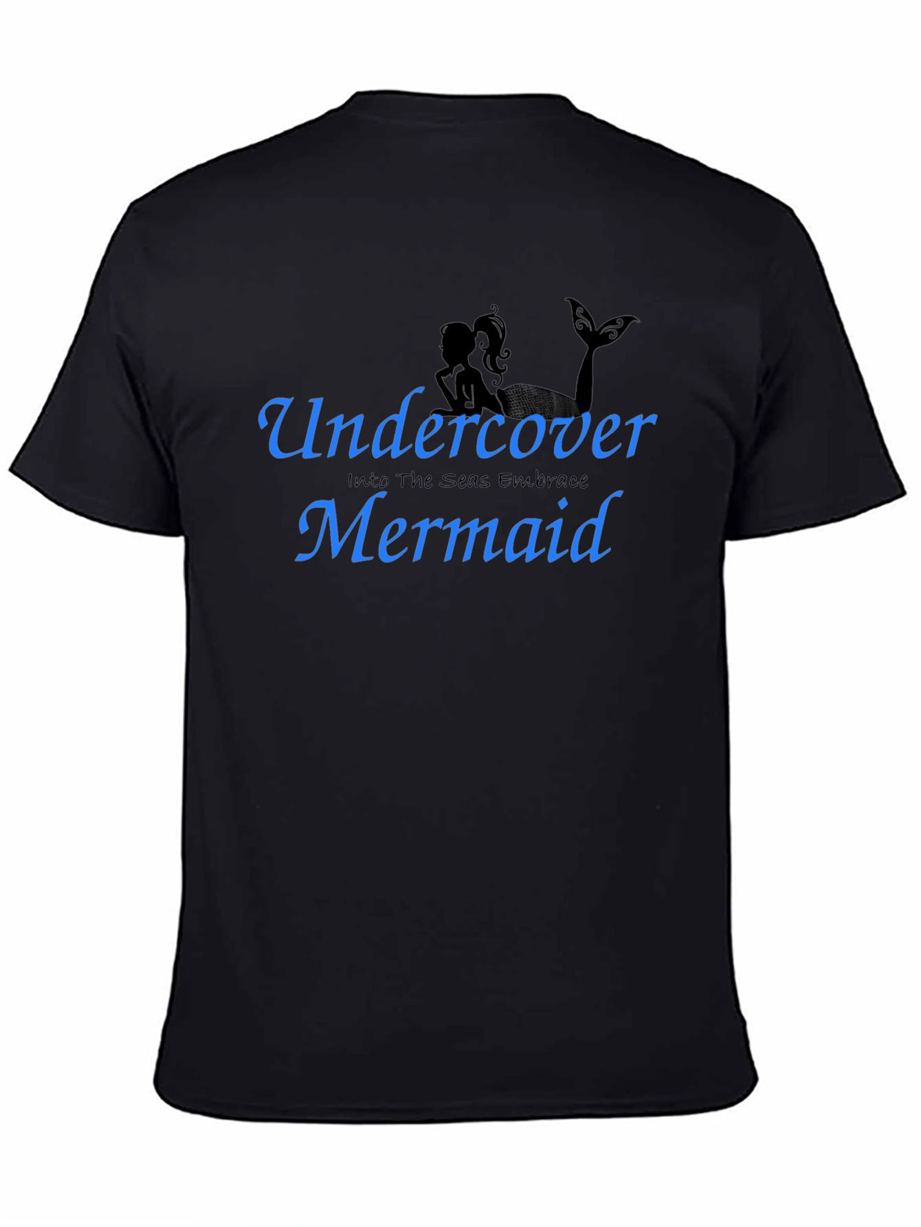 Undercover Mermaid T-Shirt - Black Tee