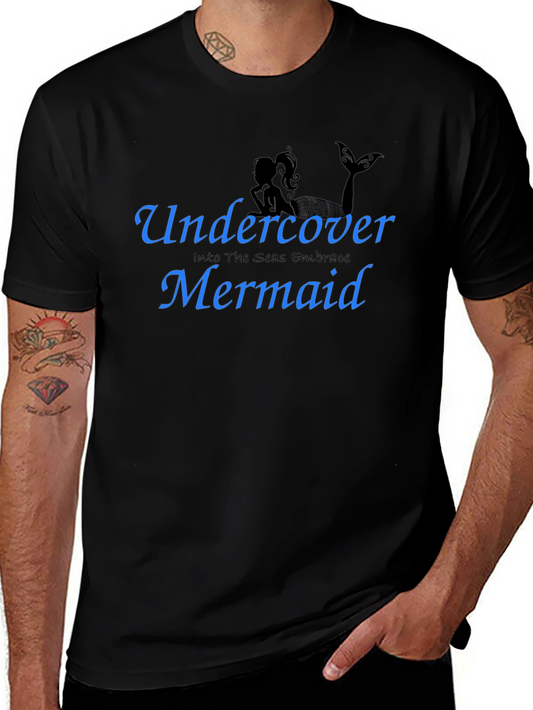 Undercover Mermaid T-Shirt - Black Tee