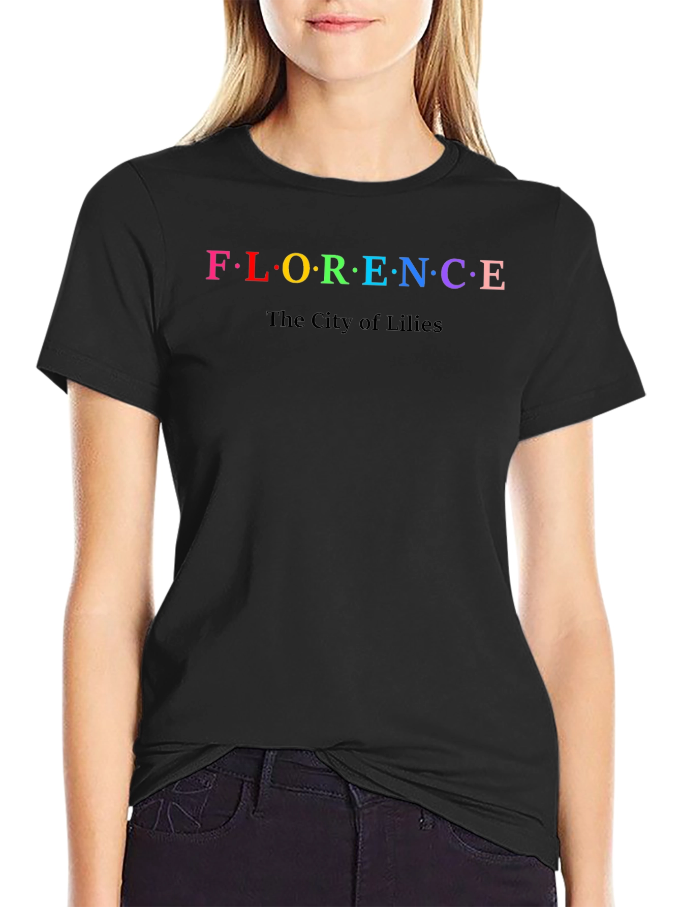 Florence City of Lilies Graphic Tee