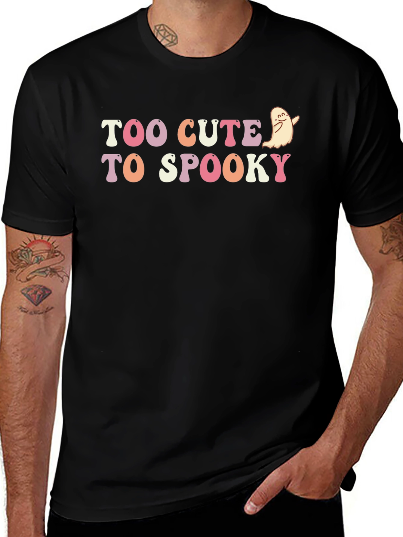 Too Cute to Spooky Halloween Graphic Tee