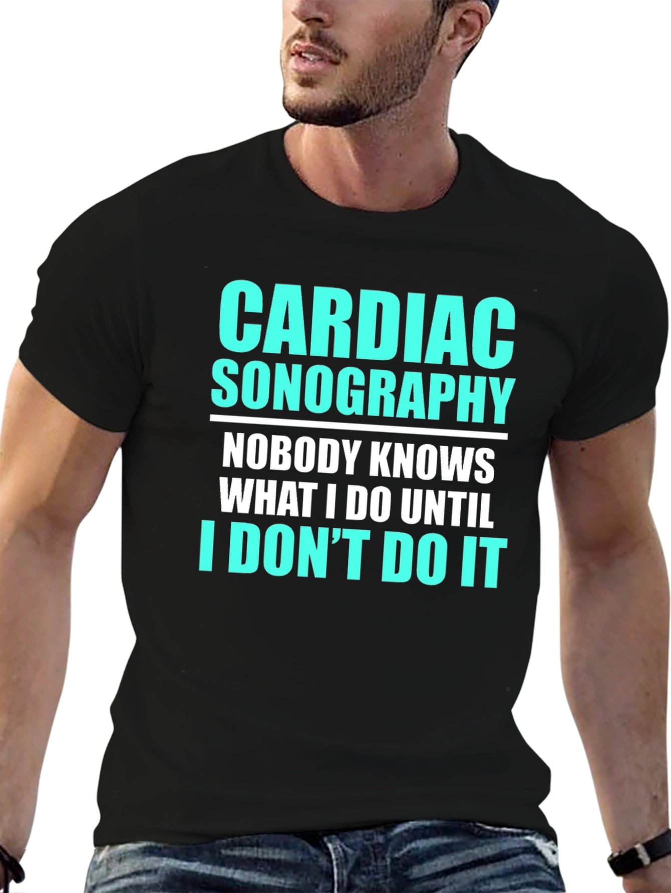 Cardiac Sonography Funny T-Shirt