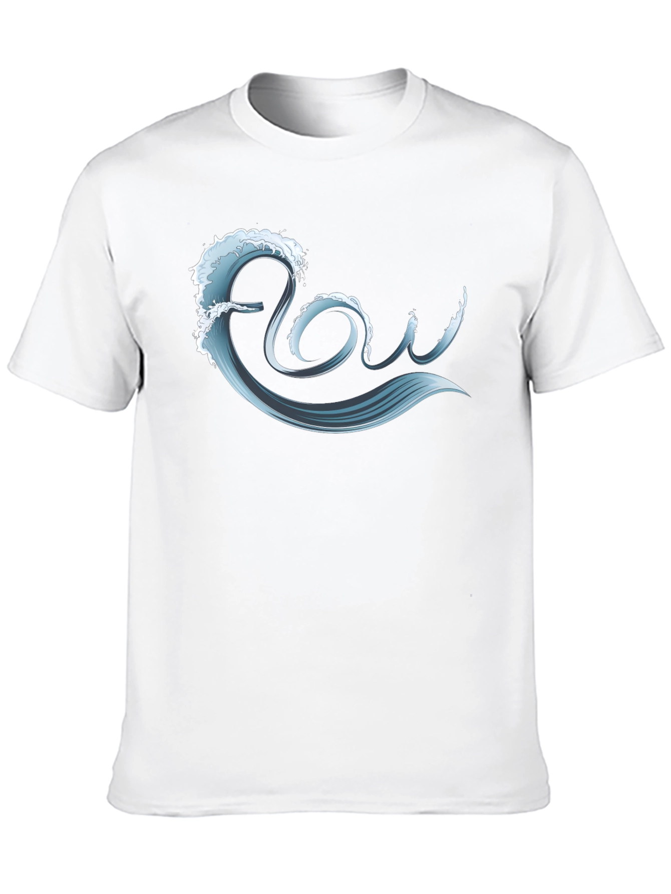 Flow Wave Graphic T-Shirt
