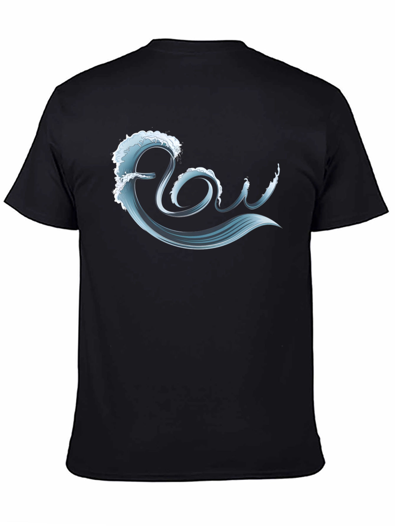 Flow Wave Graphic T-Shirt