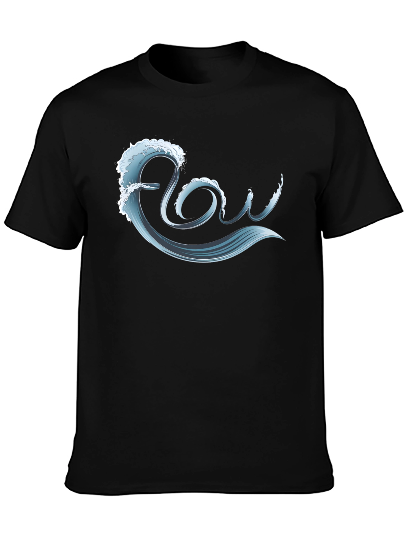 Flow Wave Graphic T-Shirt