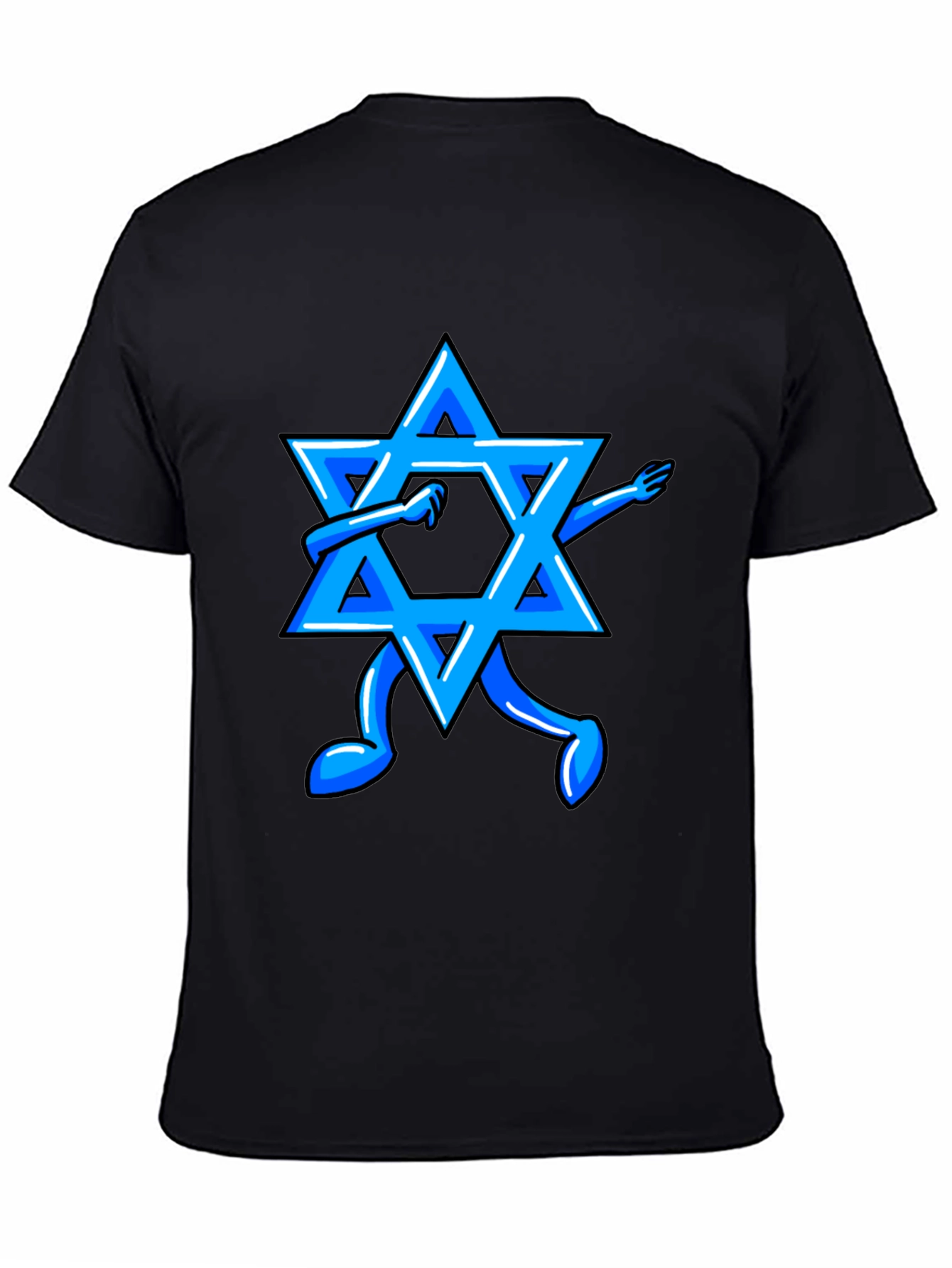 Dabbing Star of David Graphic Tee