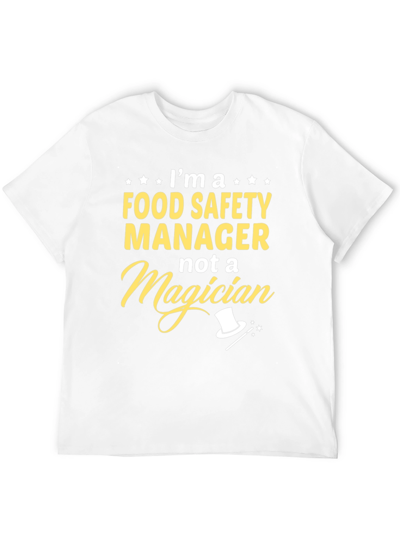 Food Safety Manager Novelty Graphic T-Shirt
