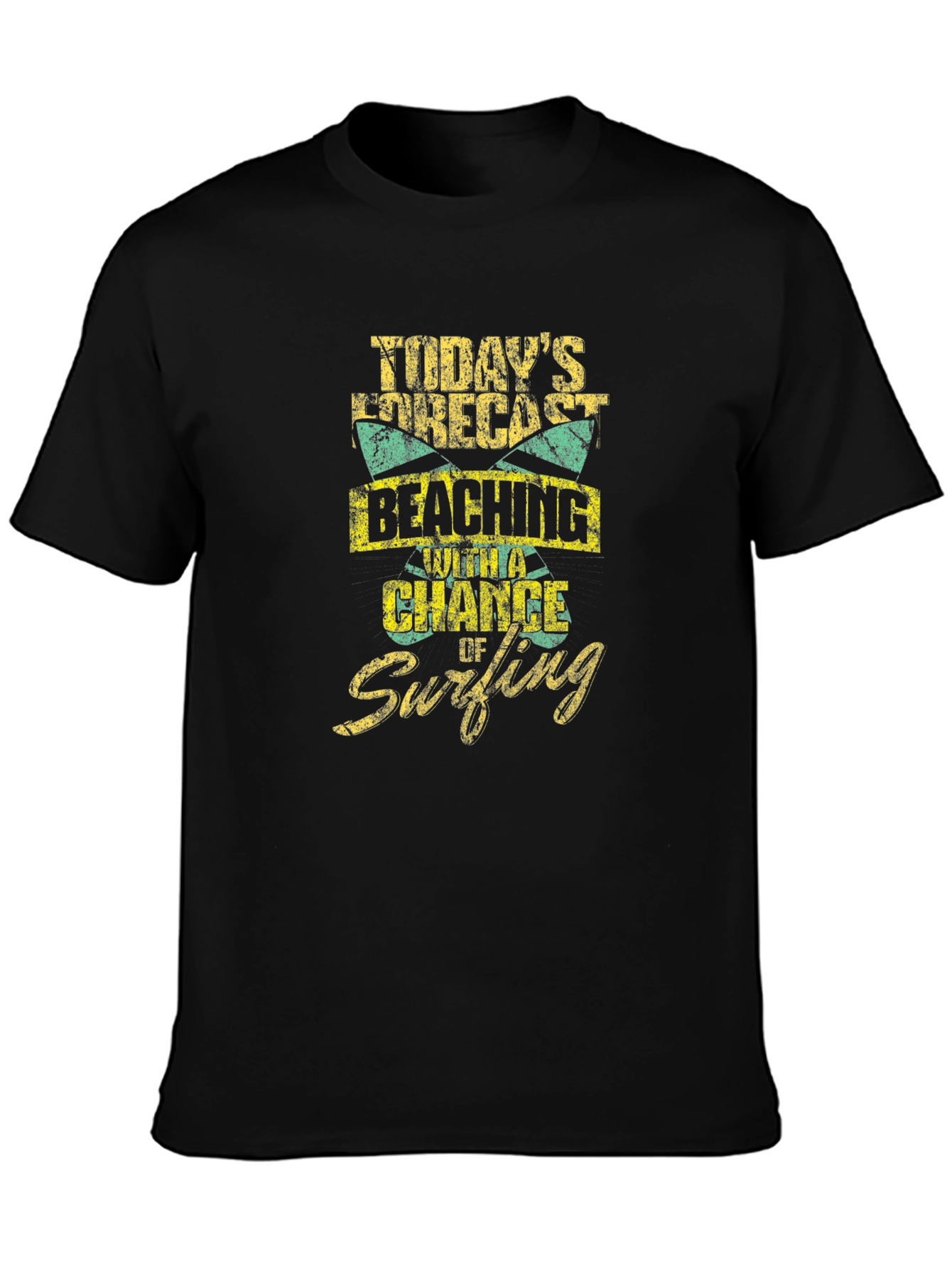 Beaching and Surfing Graphic T-Shirt
