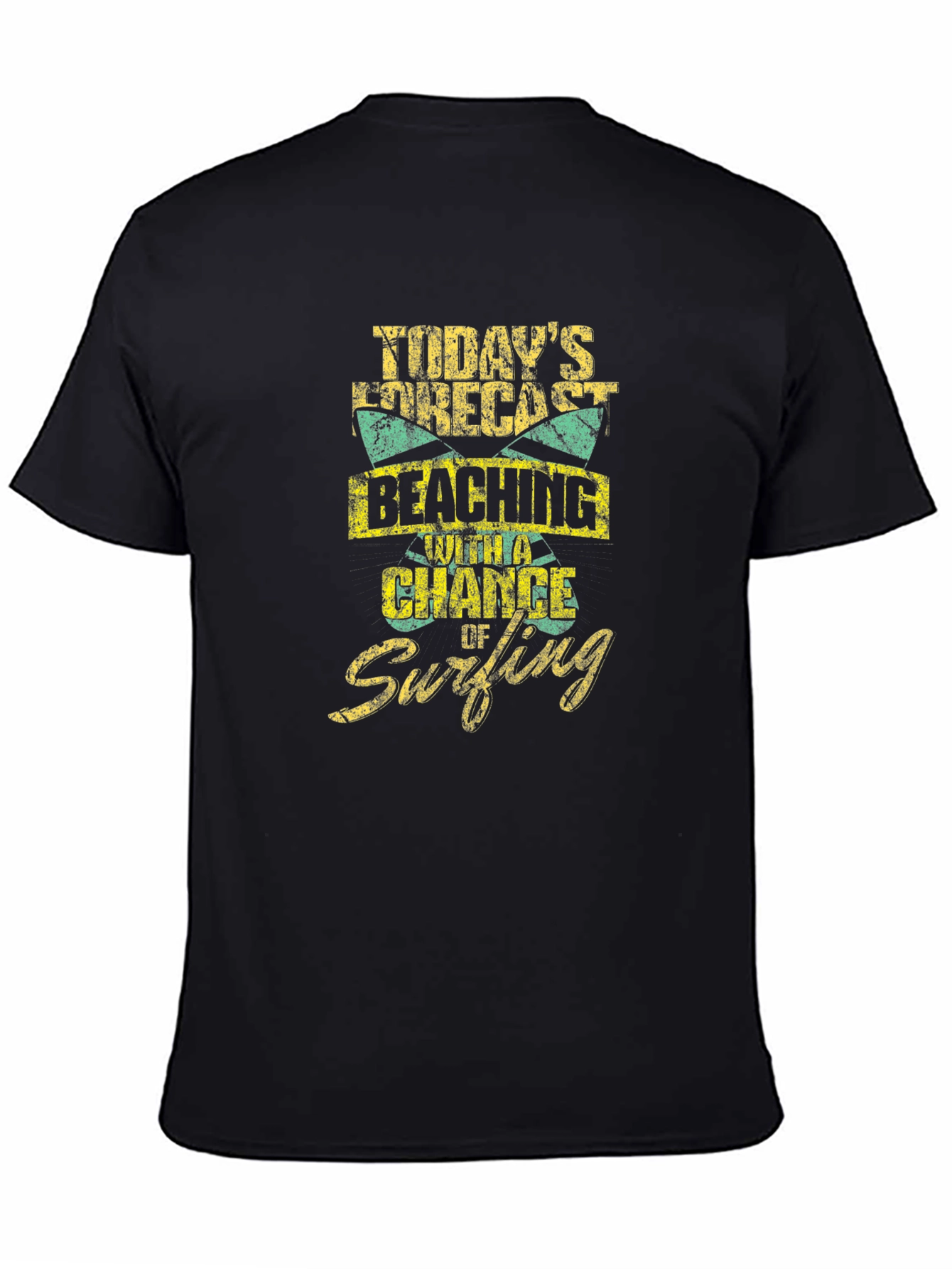 Beaching and Surfing Graphic T-Shirt