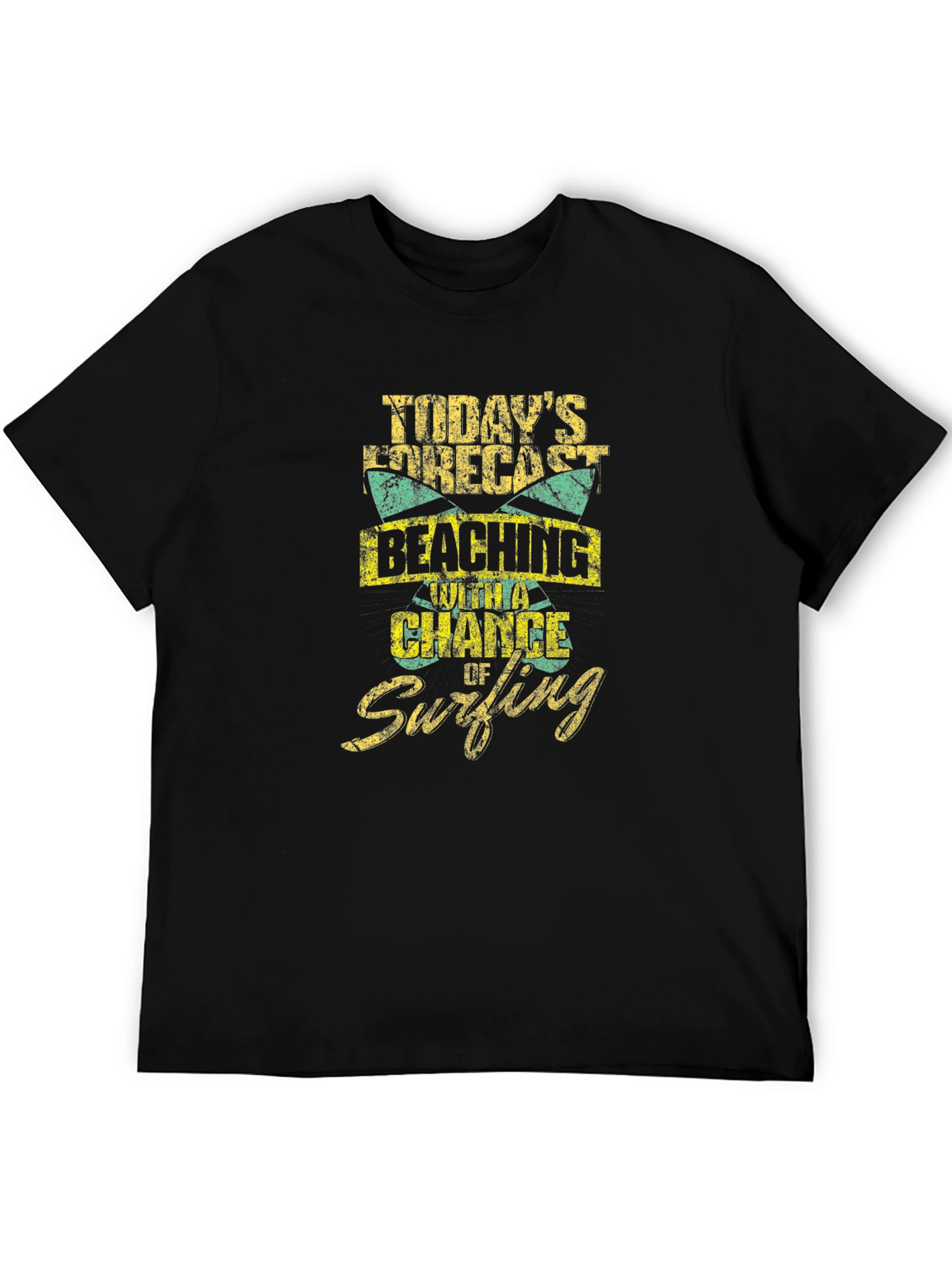 Beaching and Surfing Graphic T-Shirt