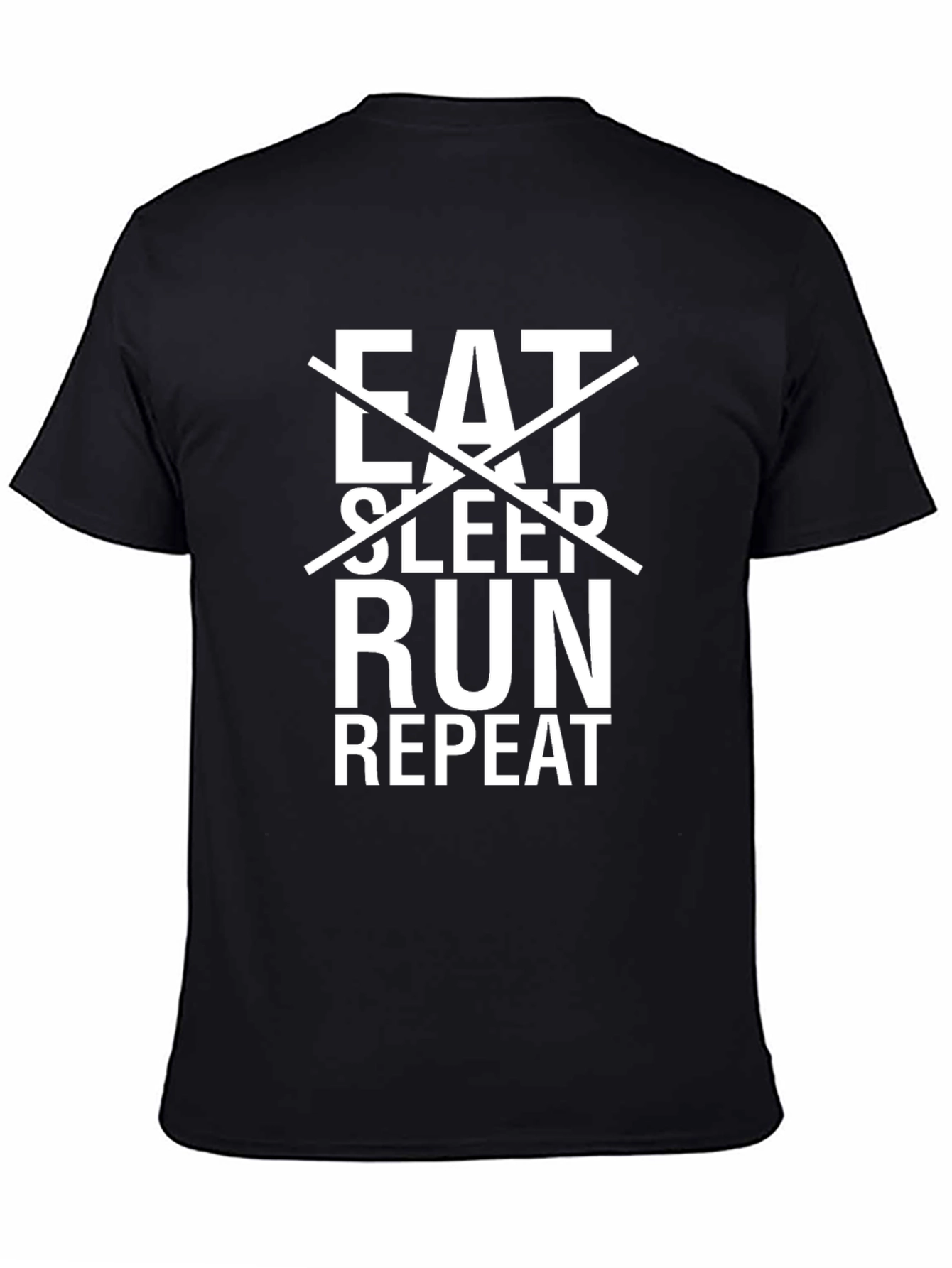 Eat Sleep Run Repeat Graphic Tee