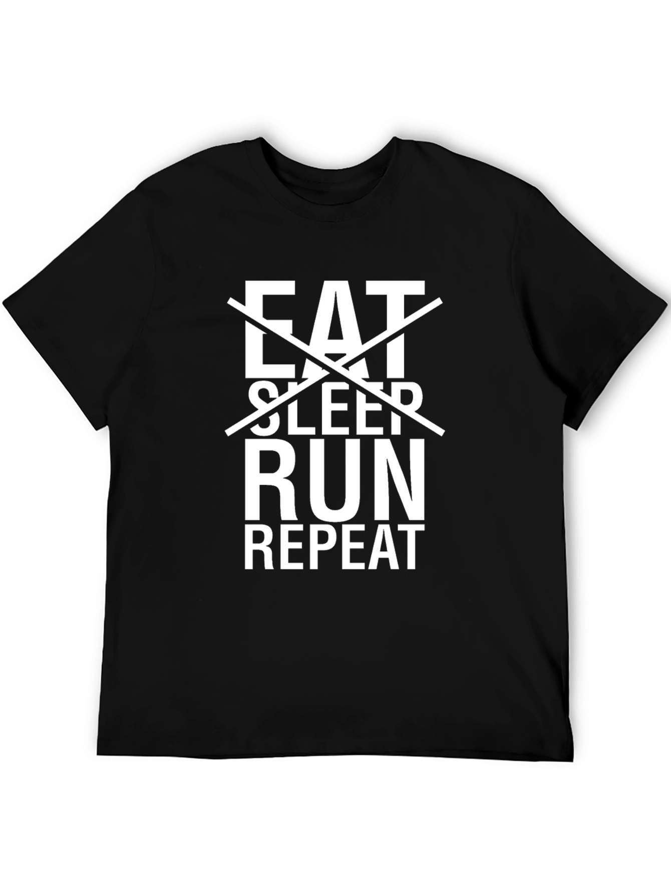 Eat Sleep Run Repeat Graphic Tee