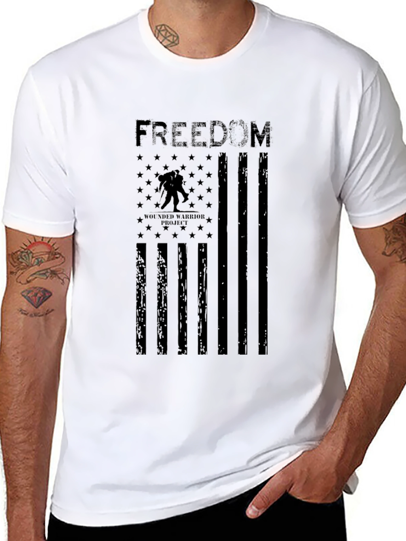 Freedom Wounded Warrior Project Graphic Tee