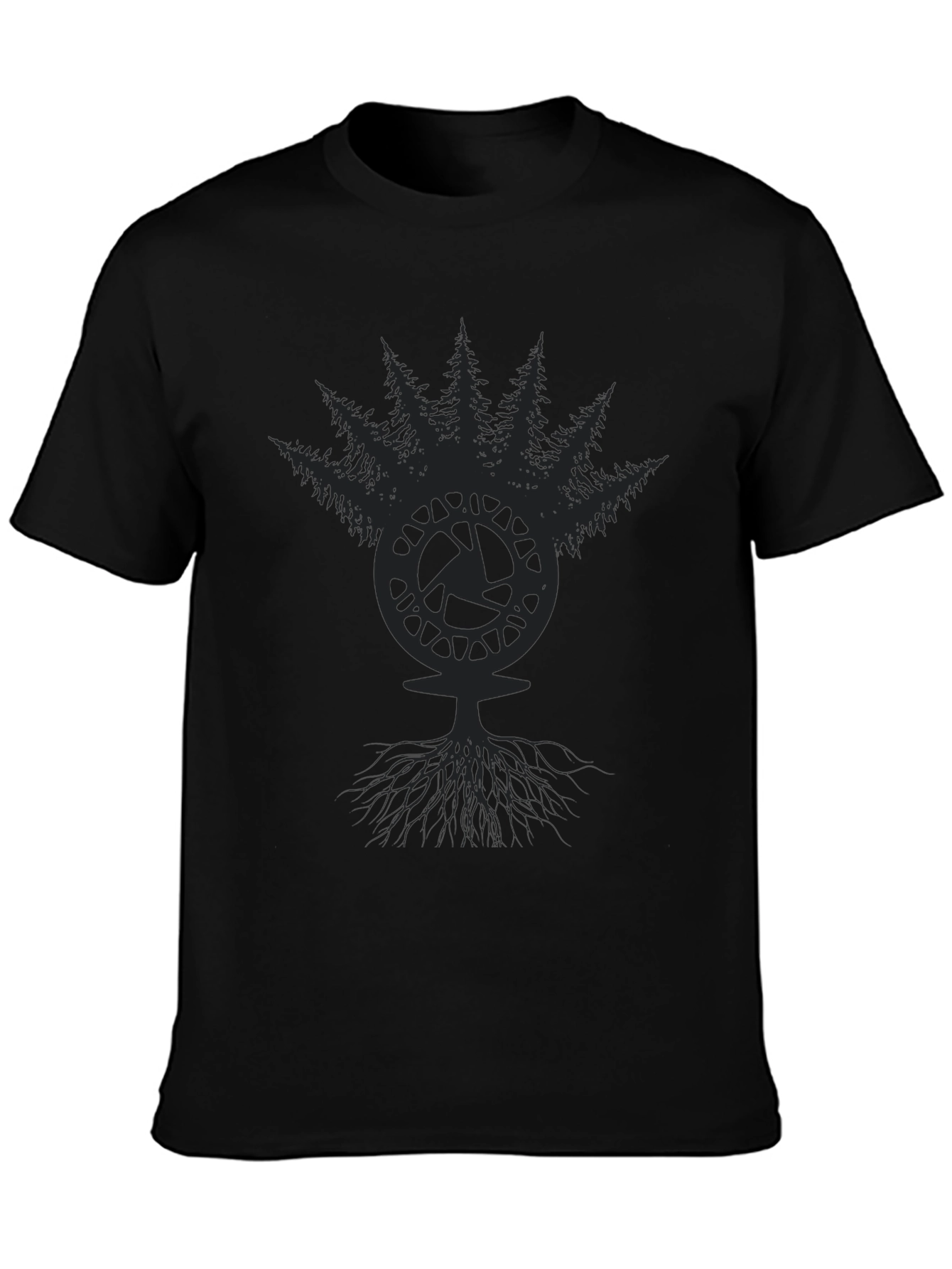 Nature Lens T-Shirt - Dark Forest Camera Tee