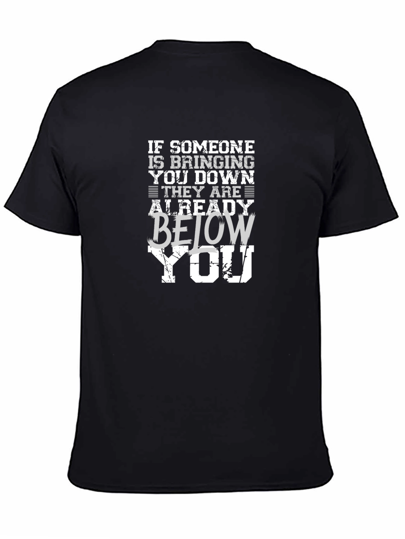 Inspirational Graphic Print T-Shirt