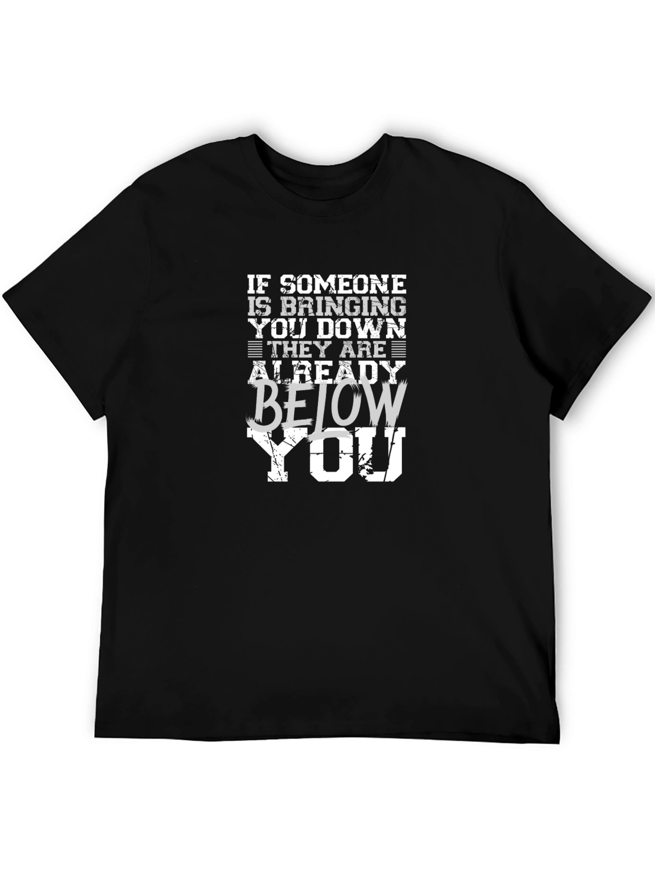 Inspirational Graphic Print T-Shirt