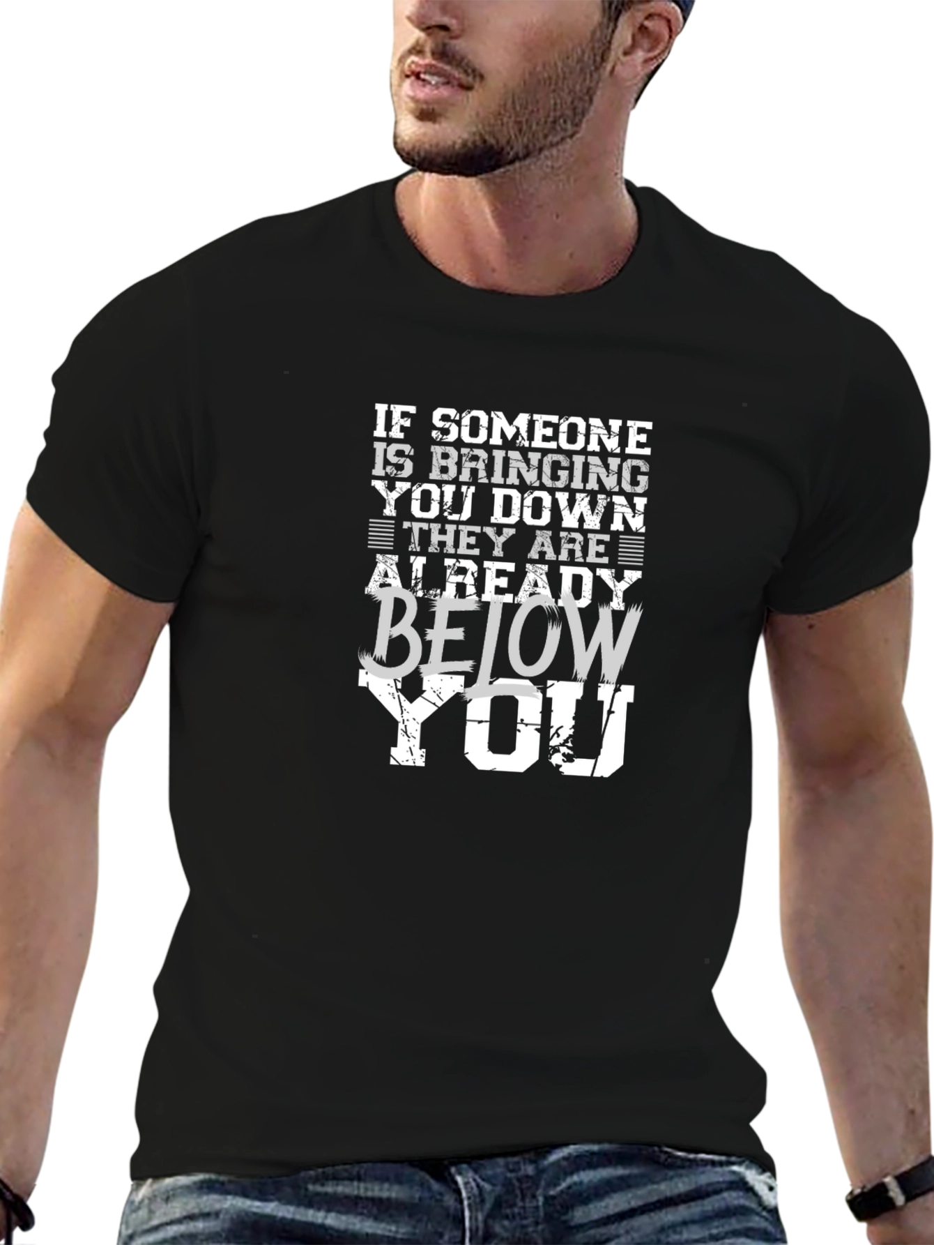 Inspirational Graphic Print T-Shirt