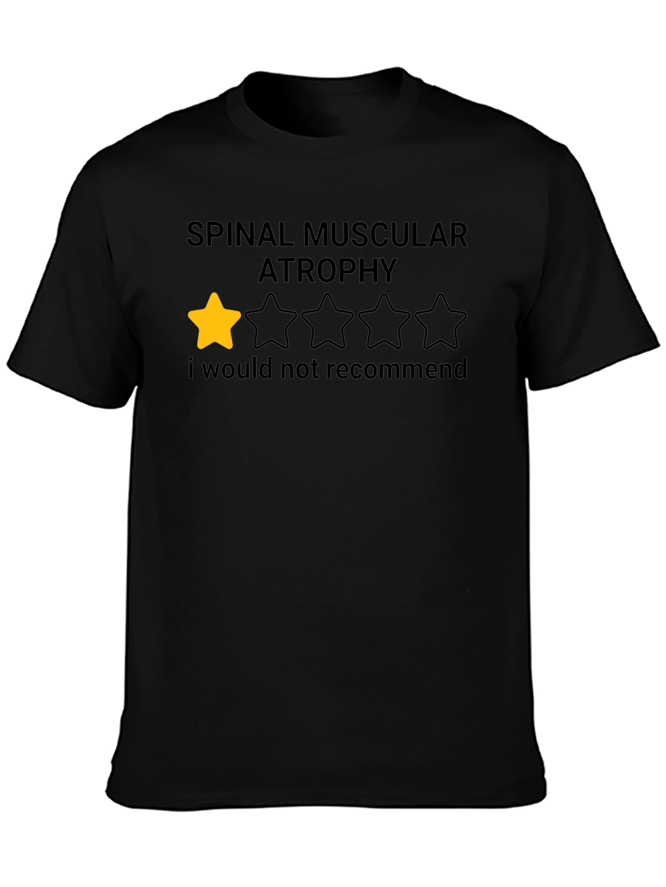 Spinal Muscular Atrophy One Star T-Shirt
