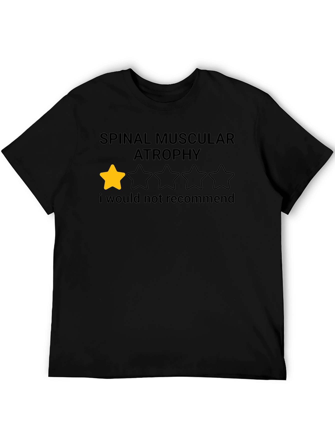 Spinal Muscular Atrophy One Star T-Shirt
