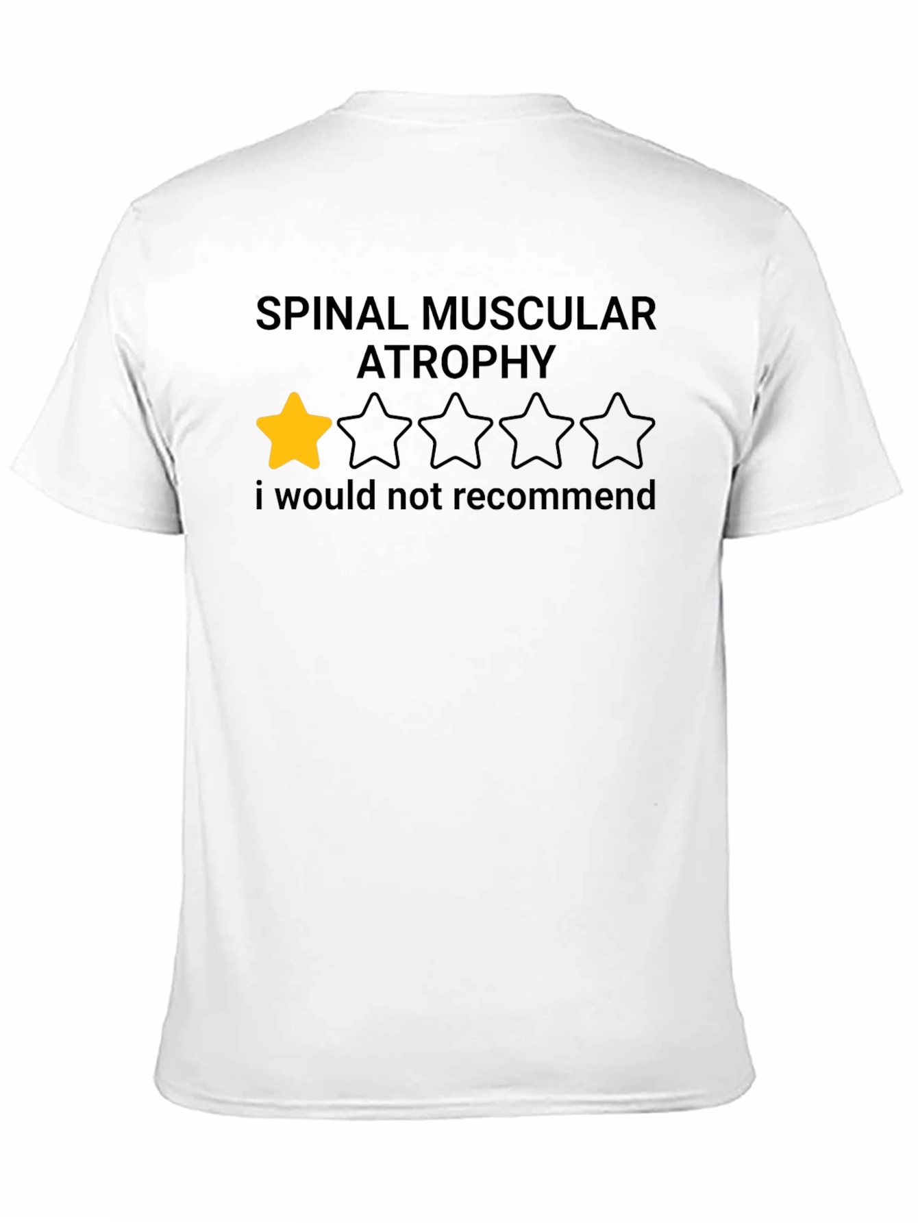 Spinal Muscular Atrophy One Star T-Shirt