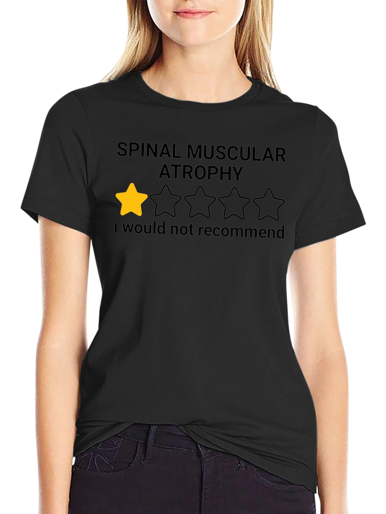 Spinal Muscular Atrophy One Star T-Shirt