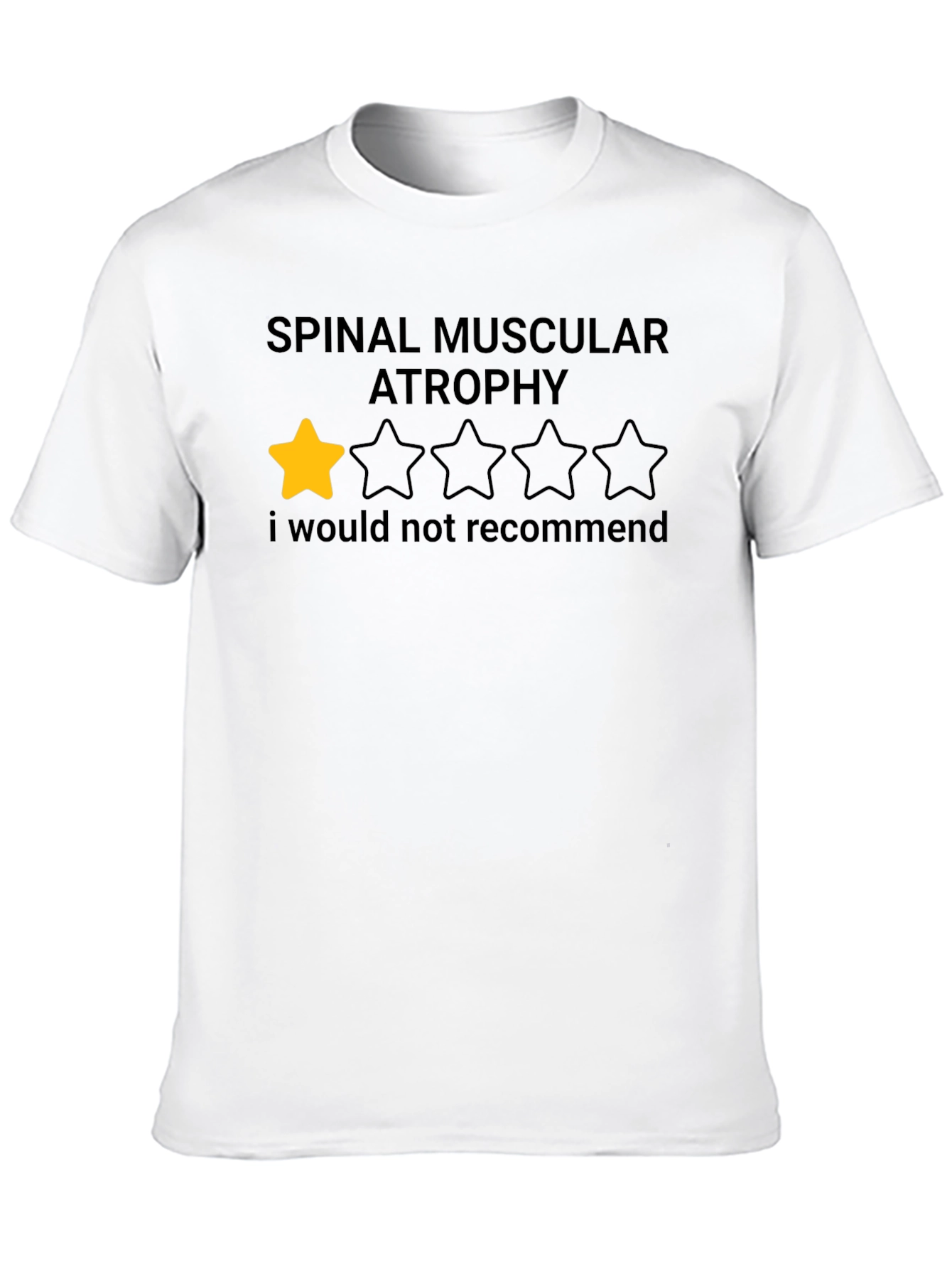 Spinal Muscular Atrophy One Star T-Shirt