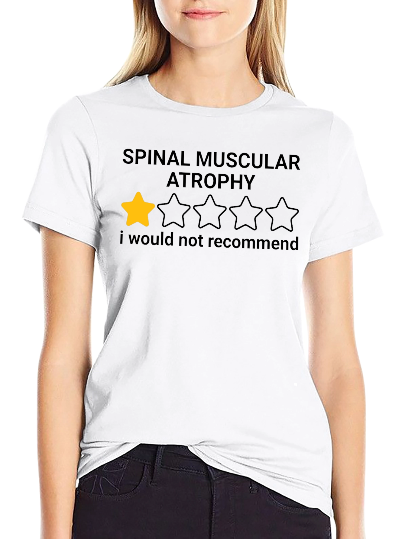 Spinal Muscular Atrophy One Star T-Shirt