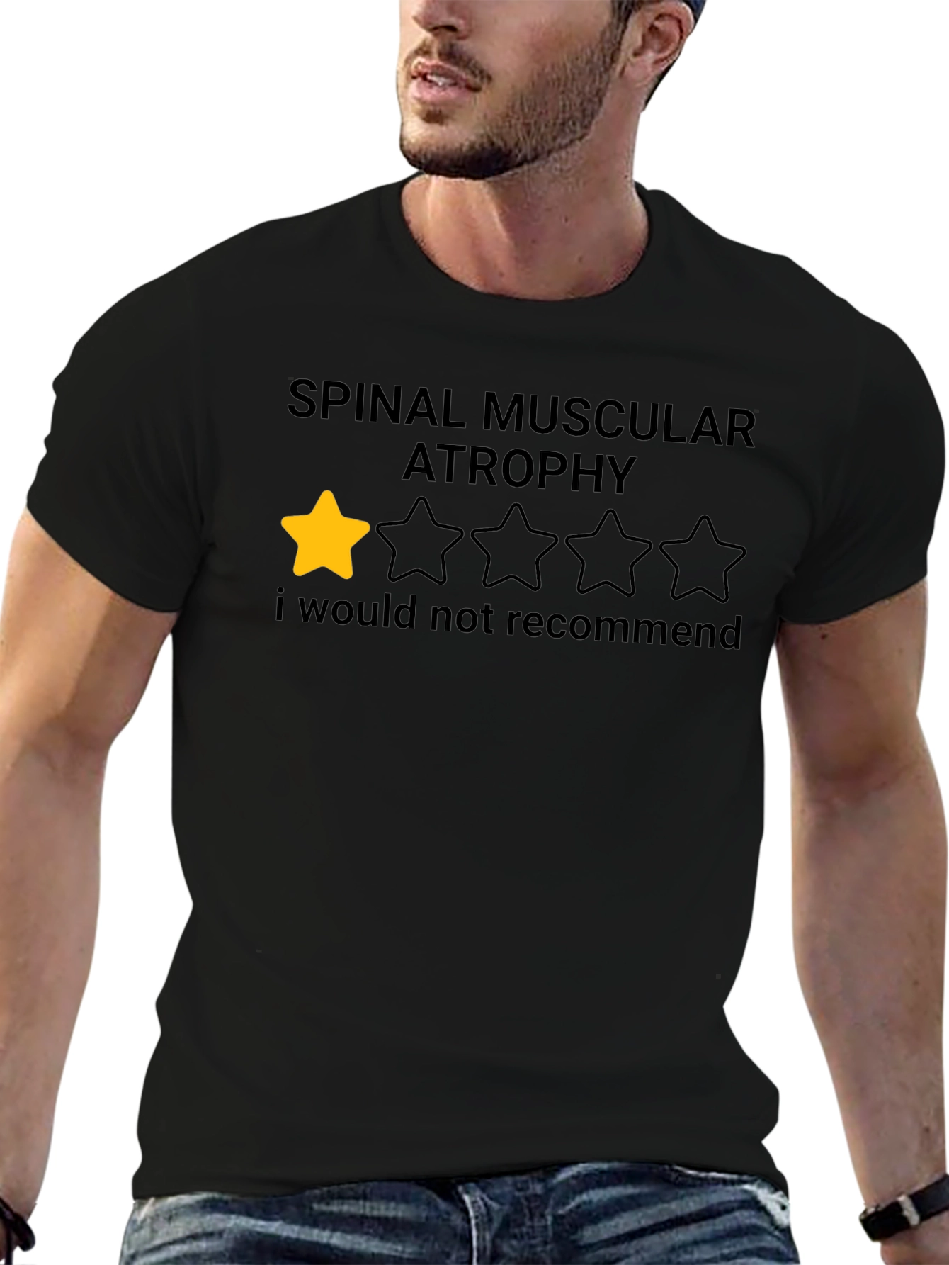 Spinal Muscular Atrophy One Star T-Shirt