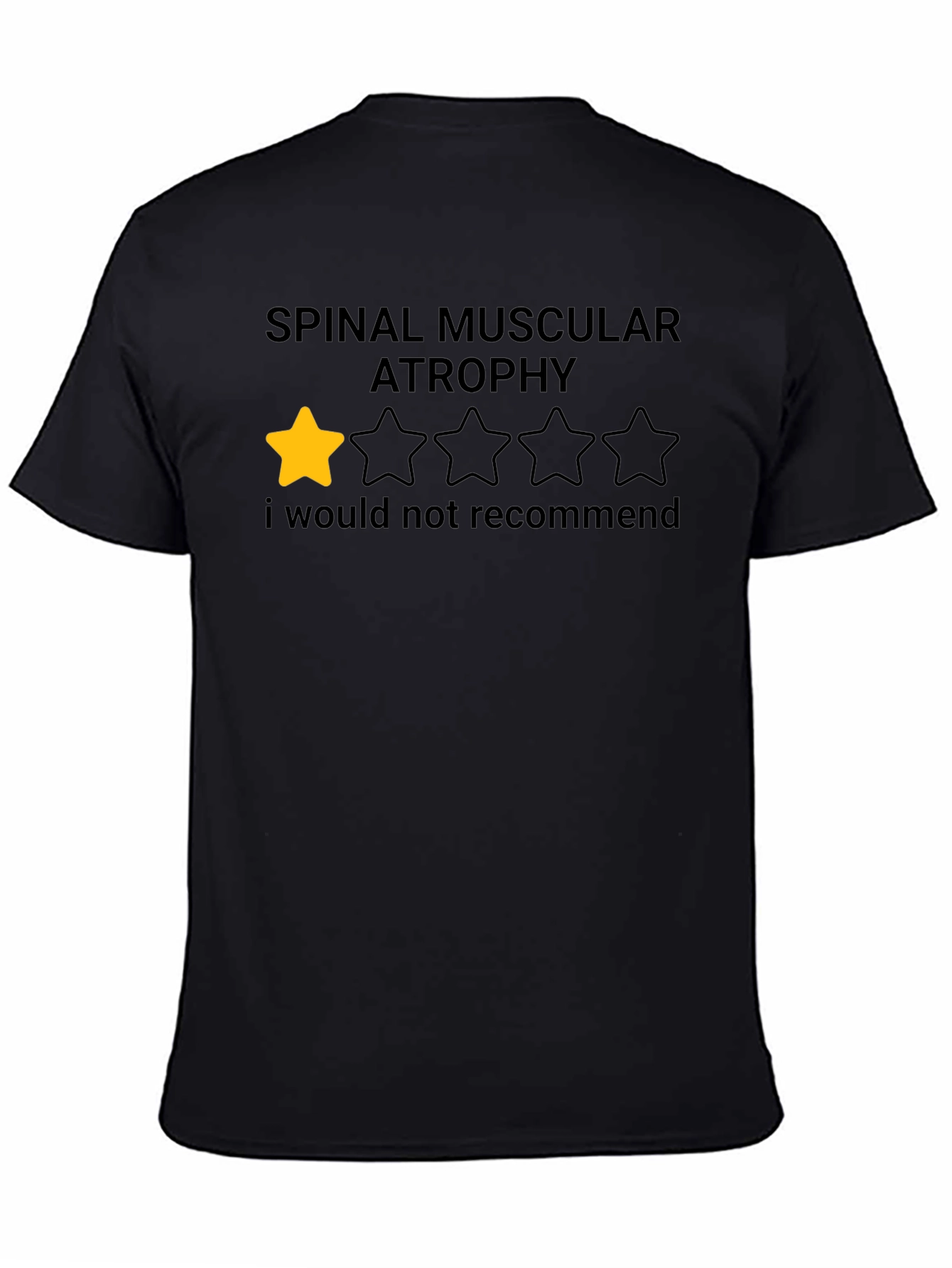 Spinal Muscular Atrophy One Star T-Shirt