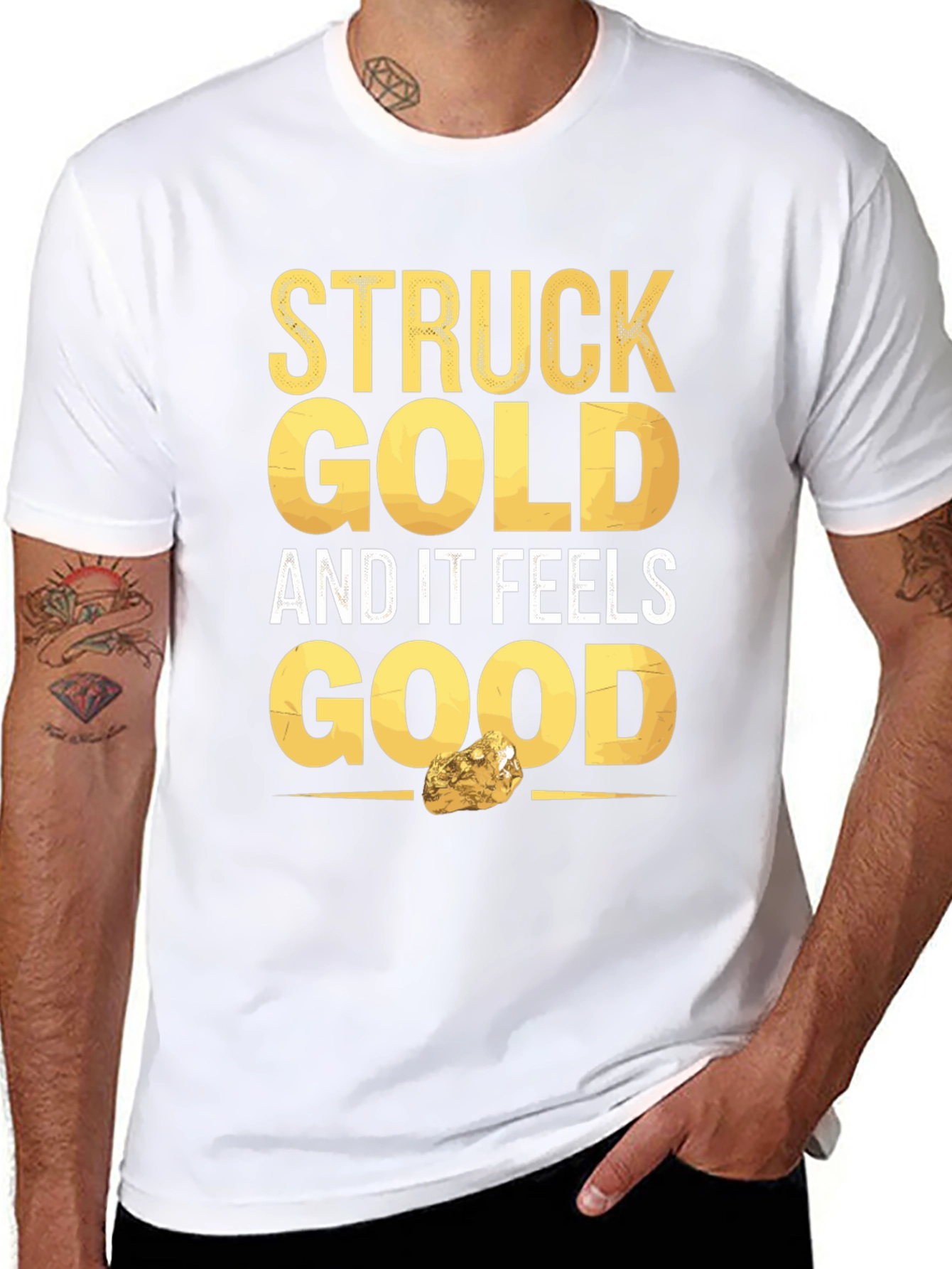 Struck Gold Feels Good Graphic Tee