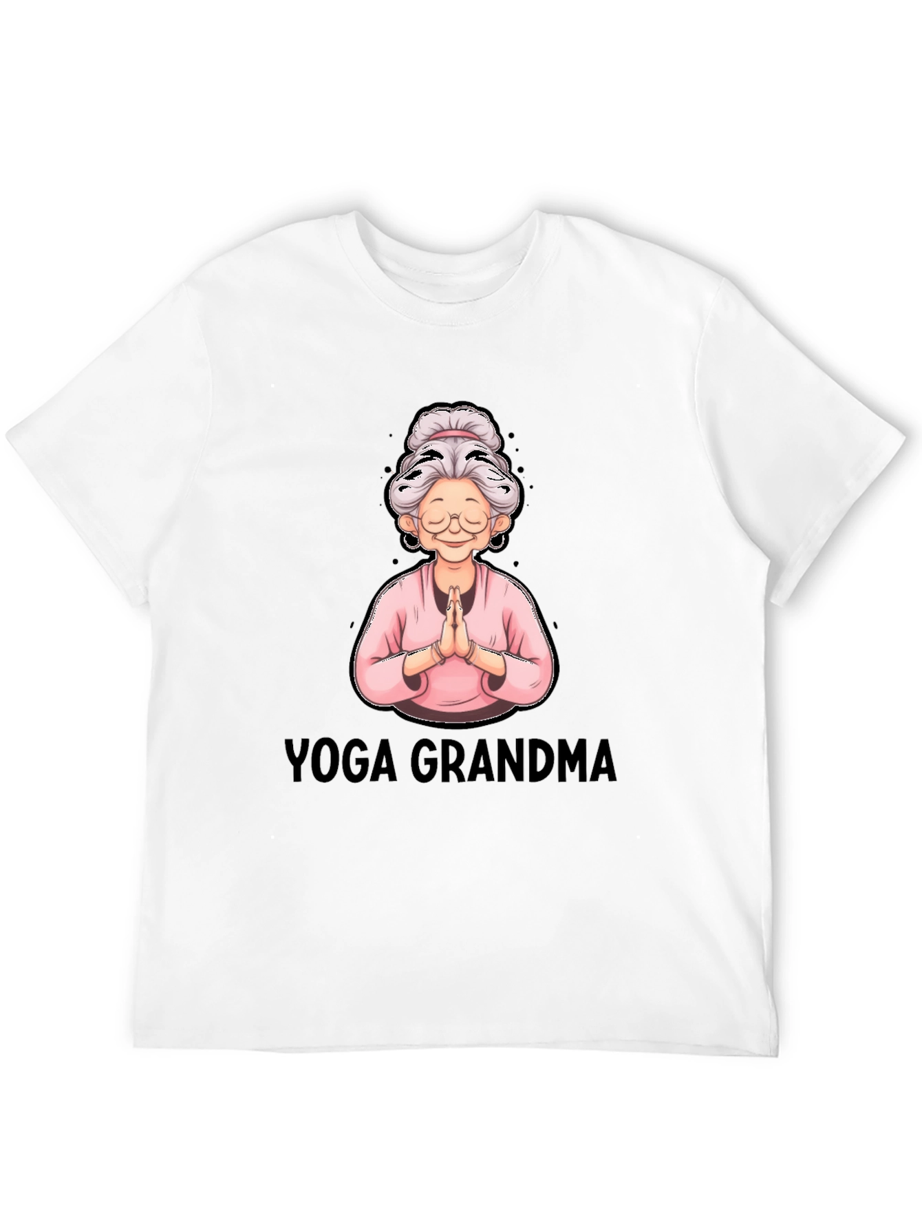 Yoga Grandma Graphic T-Shirt