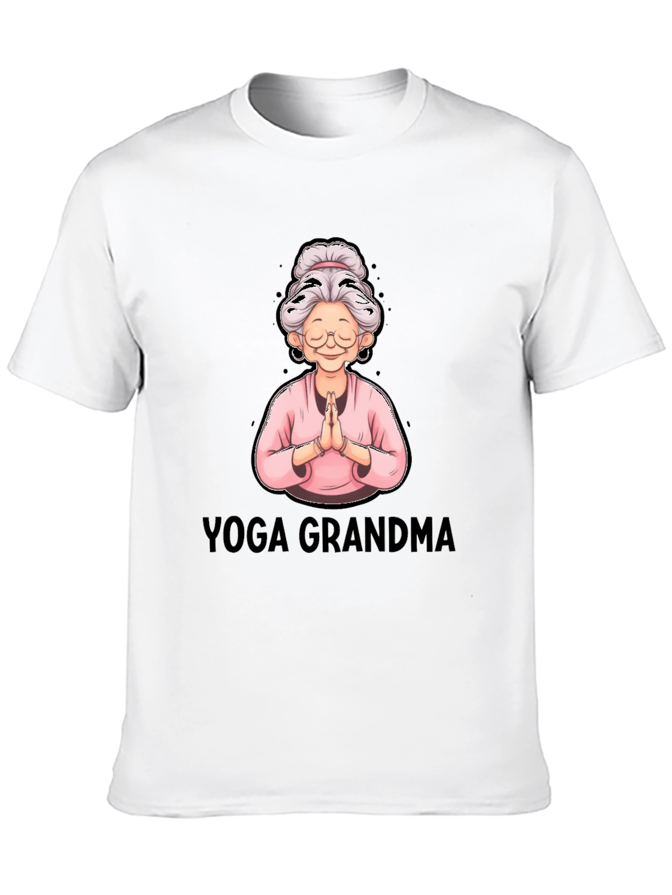 Yoga Grandma Graphic T-Shirt