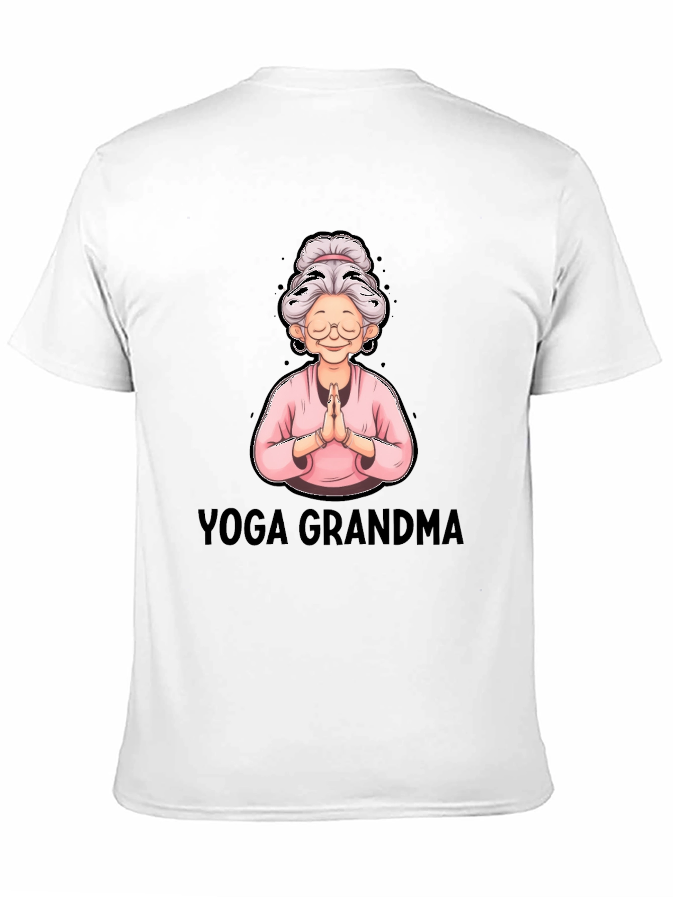 Yoga Grandma Graphic T-Shirt