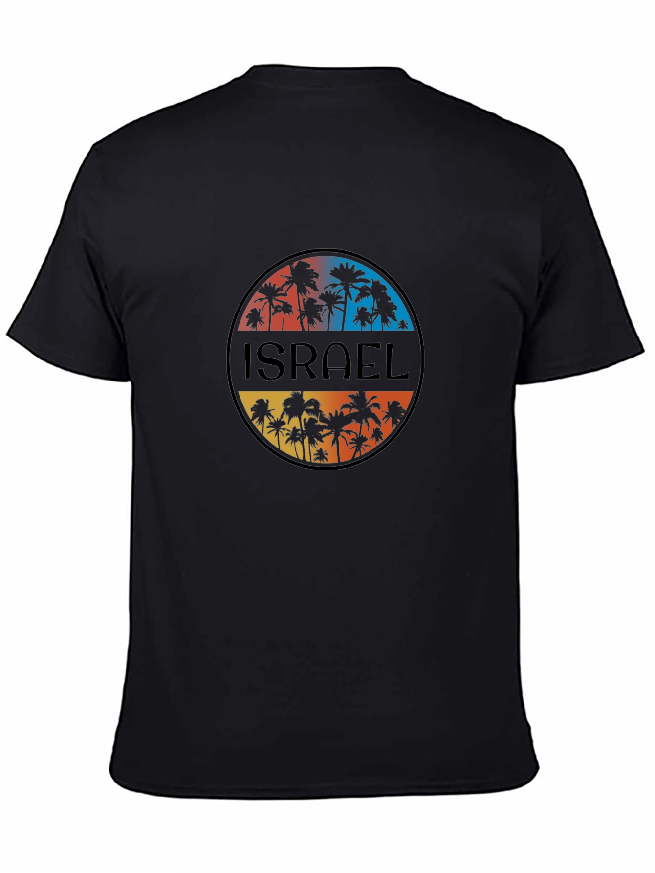 Israel Palm Tree Graphic T-Shirt