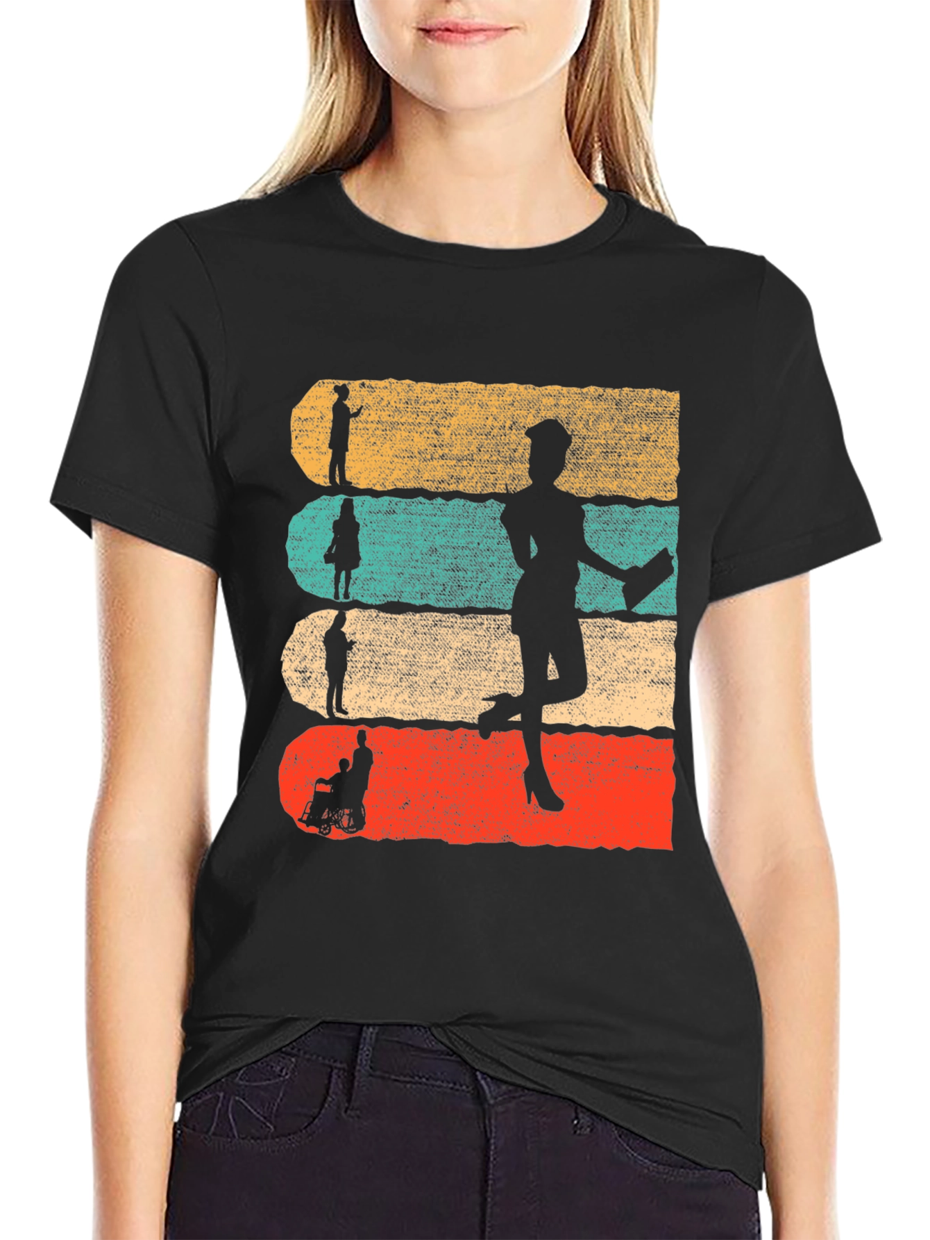 Retro Healthcare Heroes T-Shirt