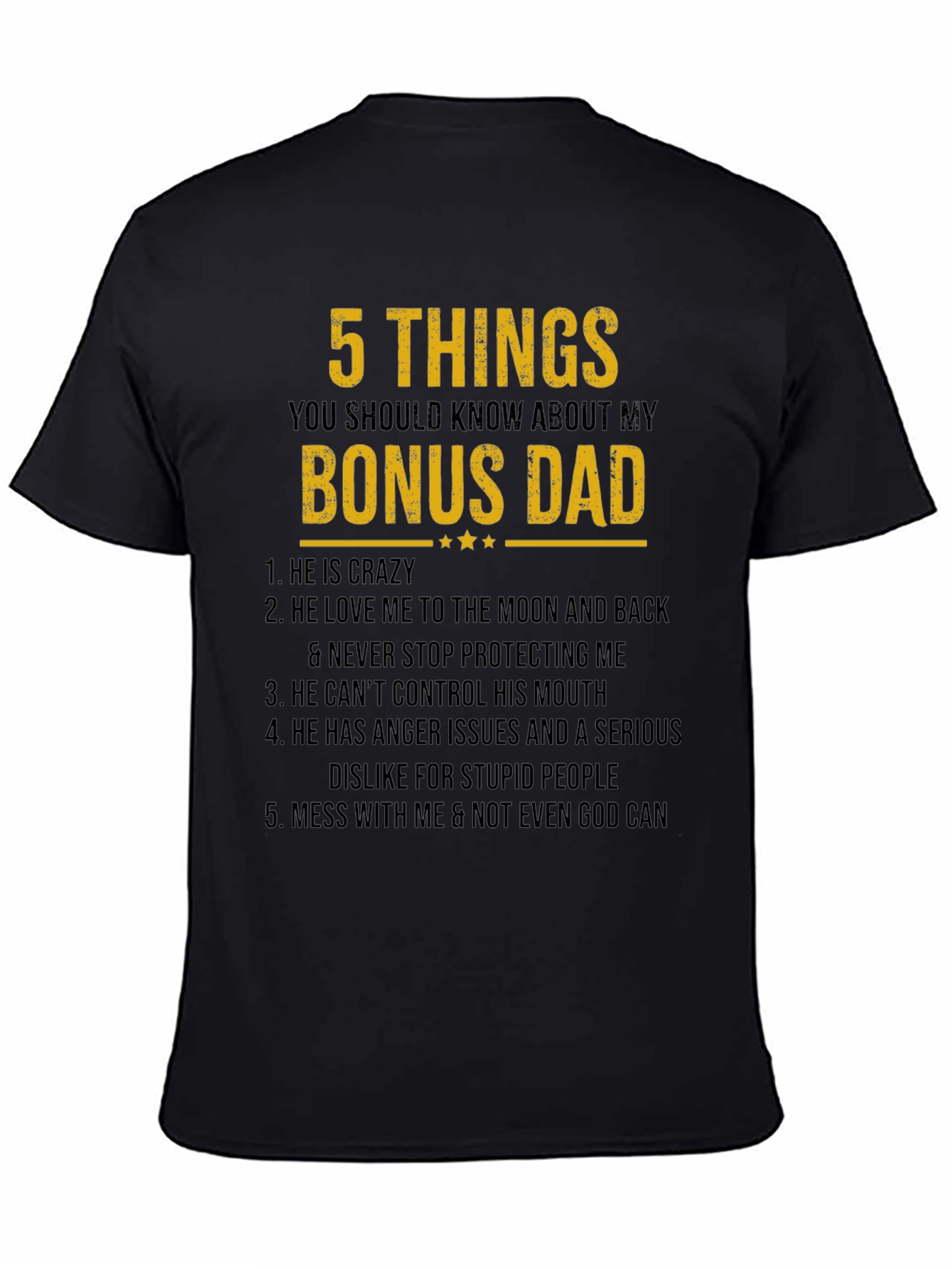 Bonus Dad T-Shirt: 5 Things You Should Know