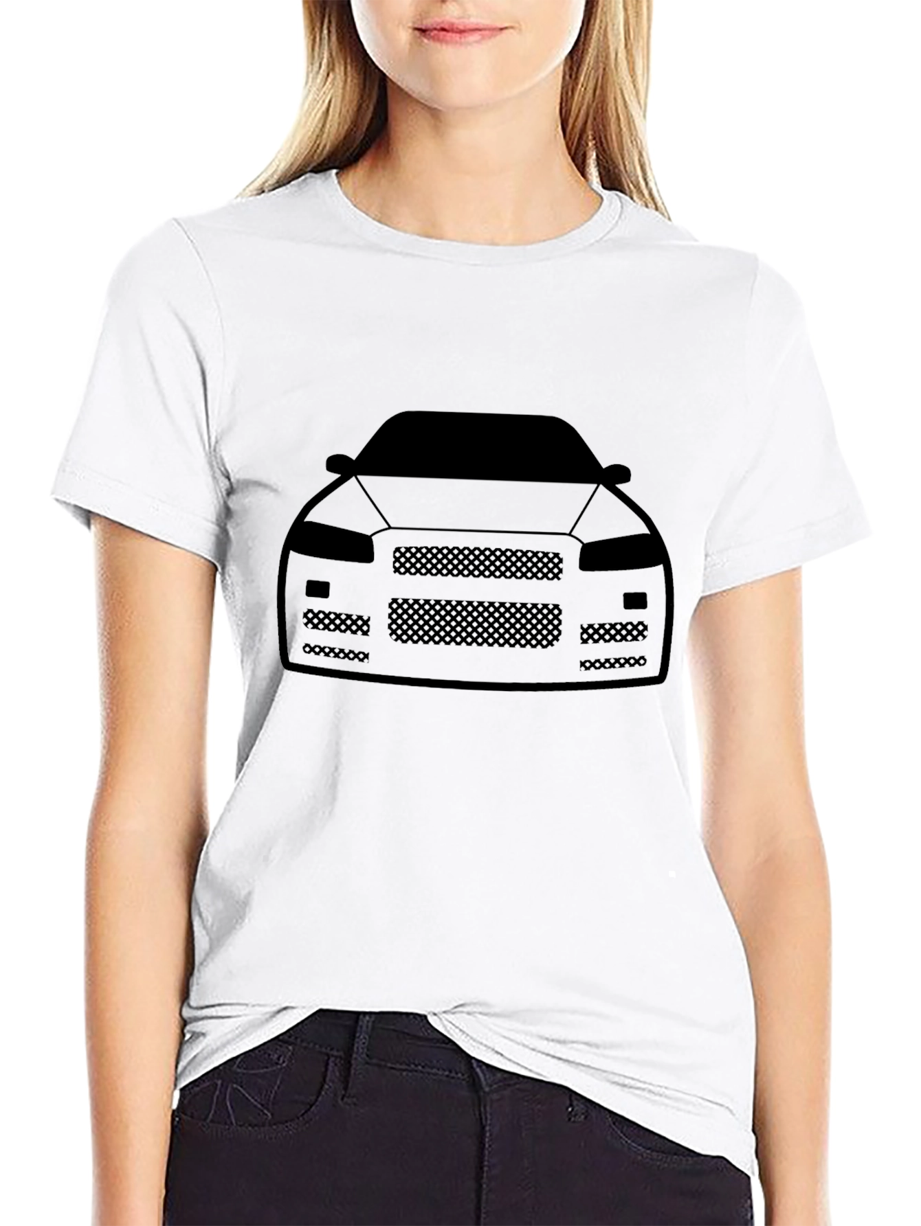 Nissan Skyline R34 Front View Graphic Tee