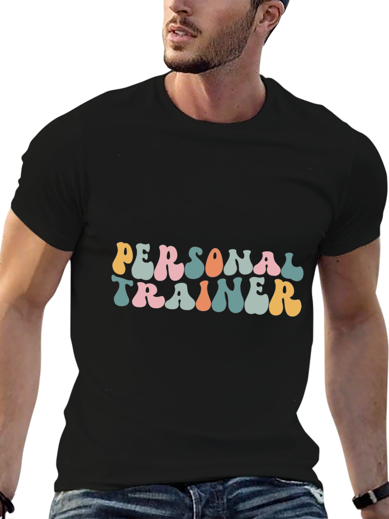 Personal Trainer Retro Graphic T-Shirt