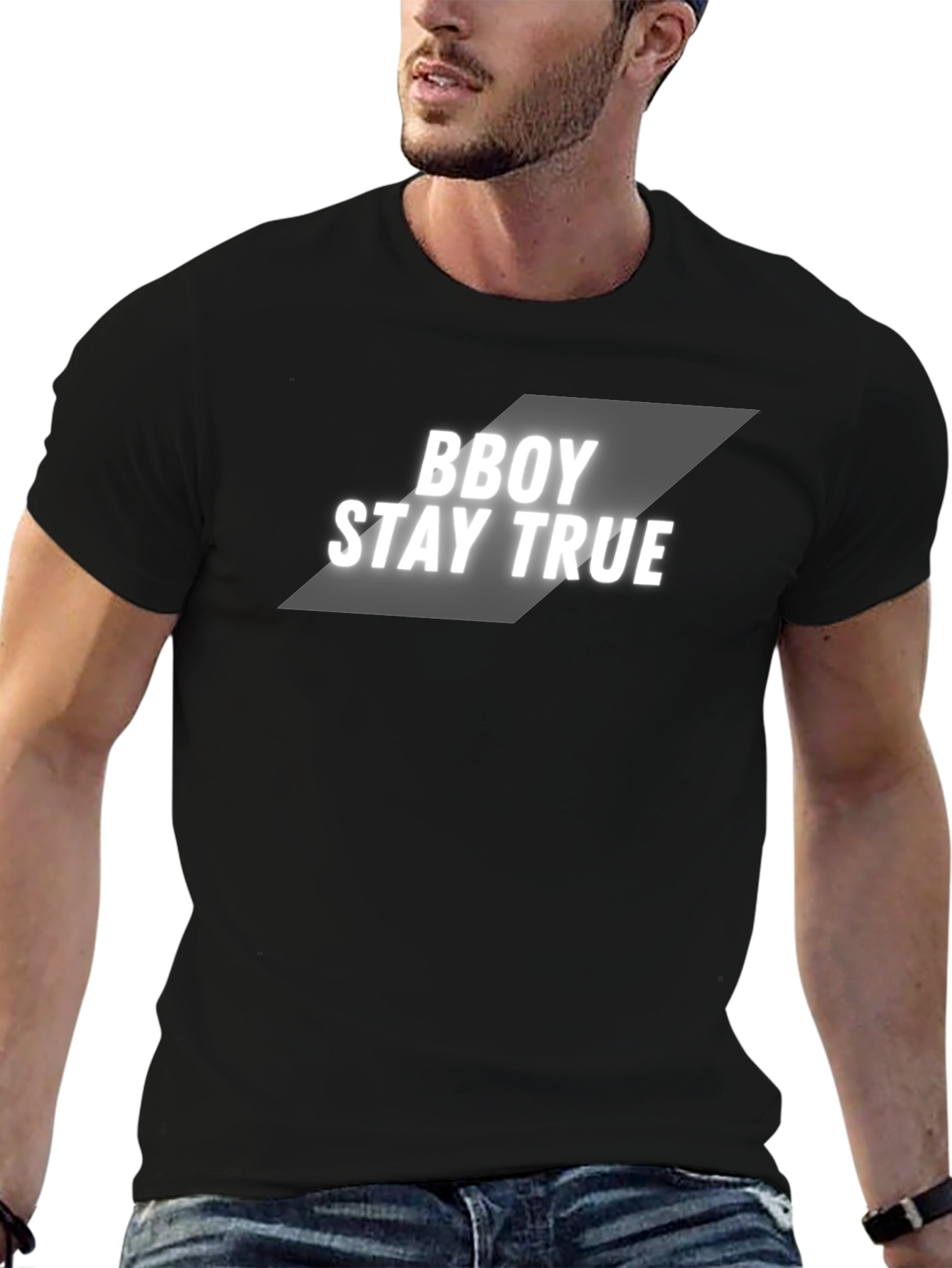 BBOY STAY TRUE Black T-Shirt