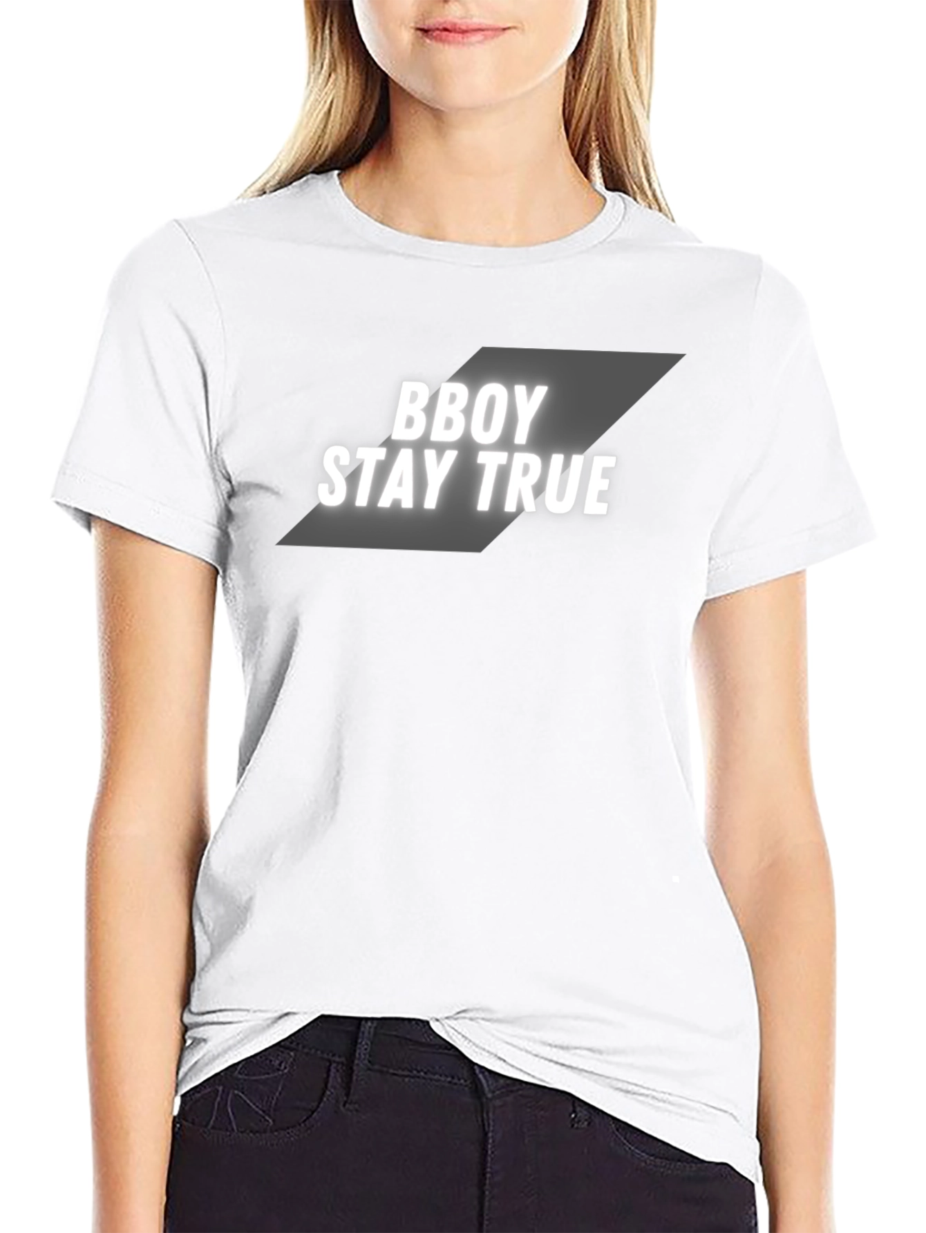 BBOY STAY TRUE Black T-Shirt