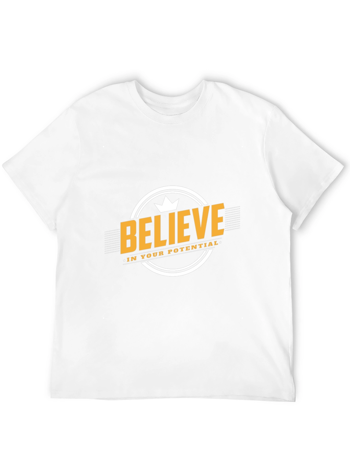 Believe in Your Potential Black T-Shirt