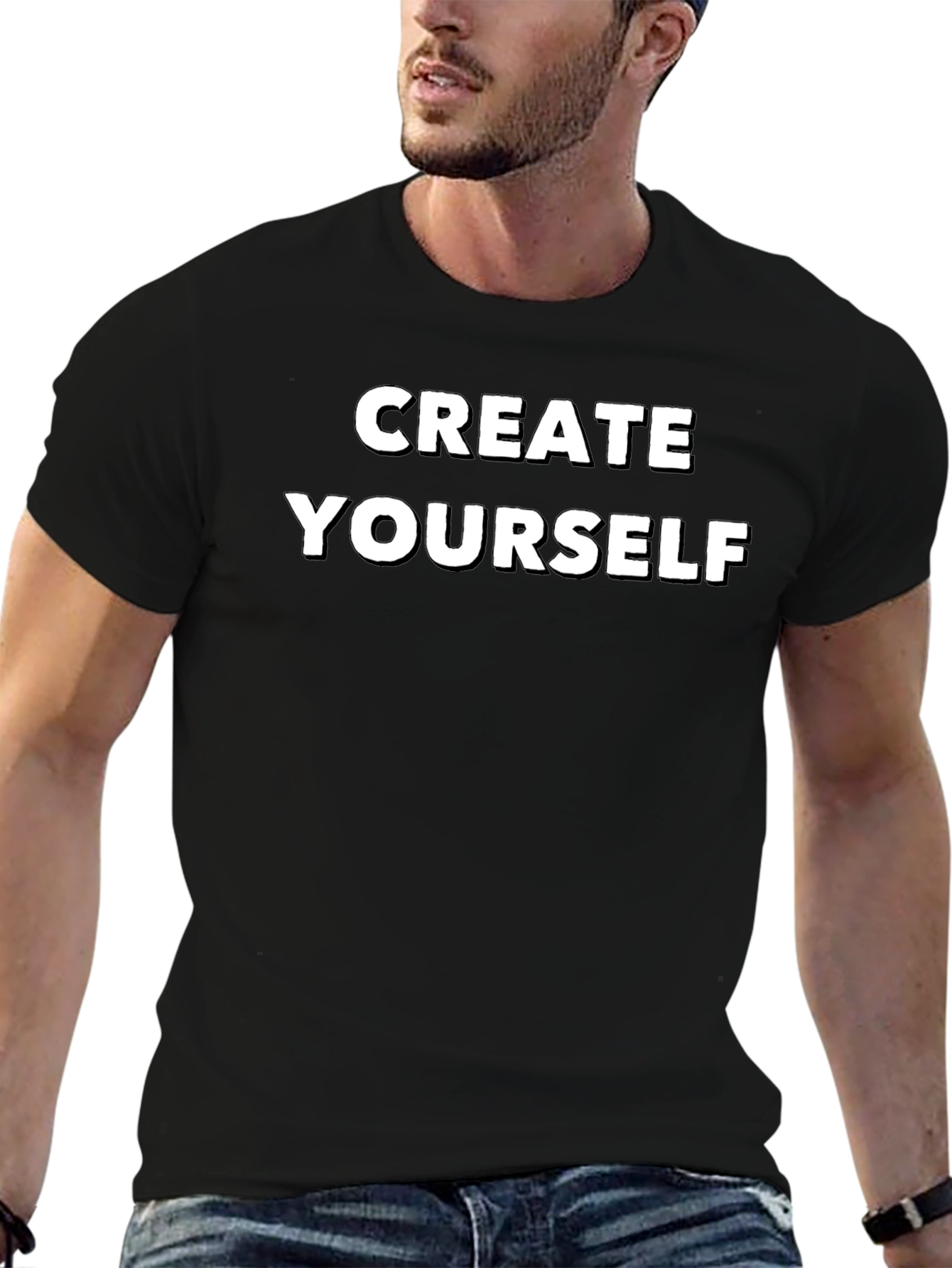 Create Yourself T-Shirt - Inspiring Graphic Tee