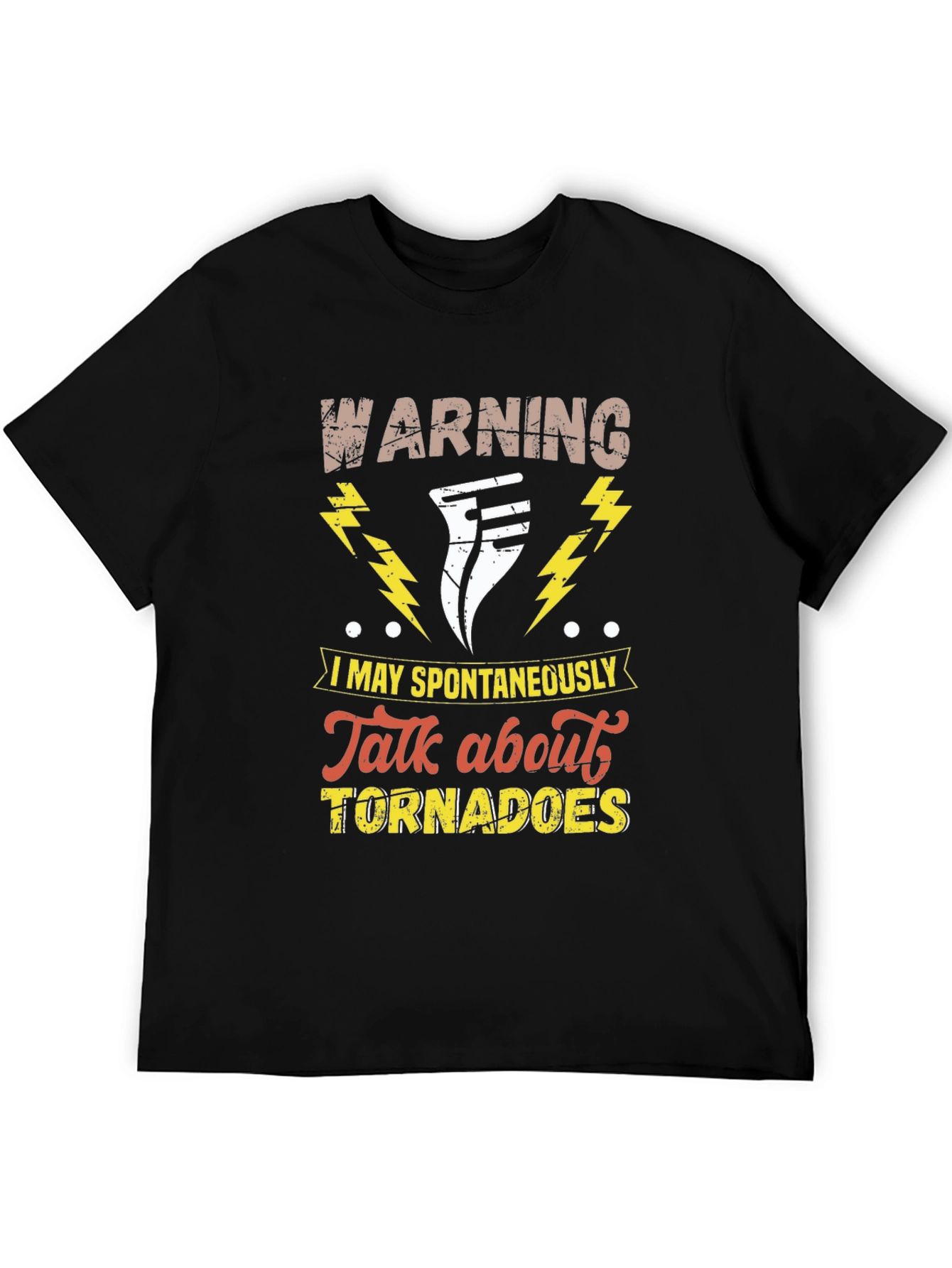 Warning Tornado T-Shirt Funny Weather Tee