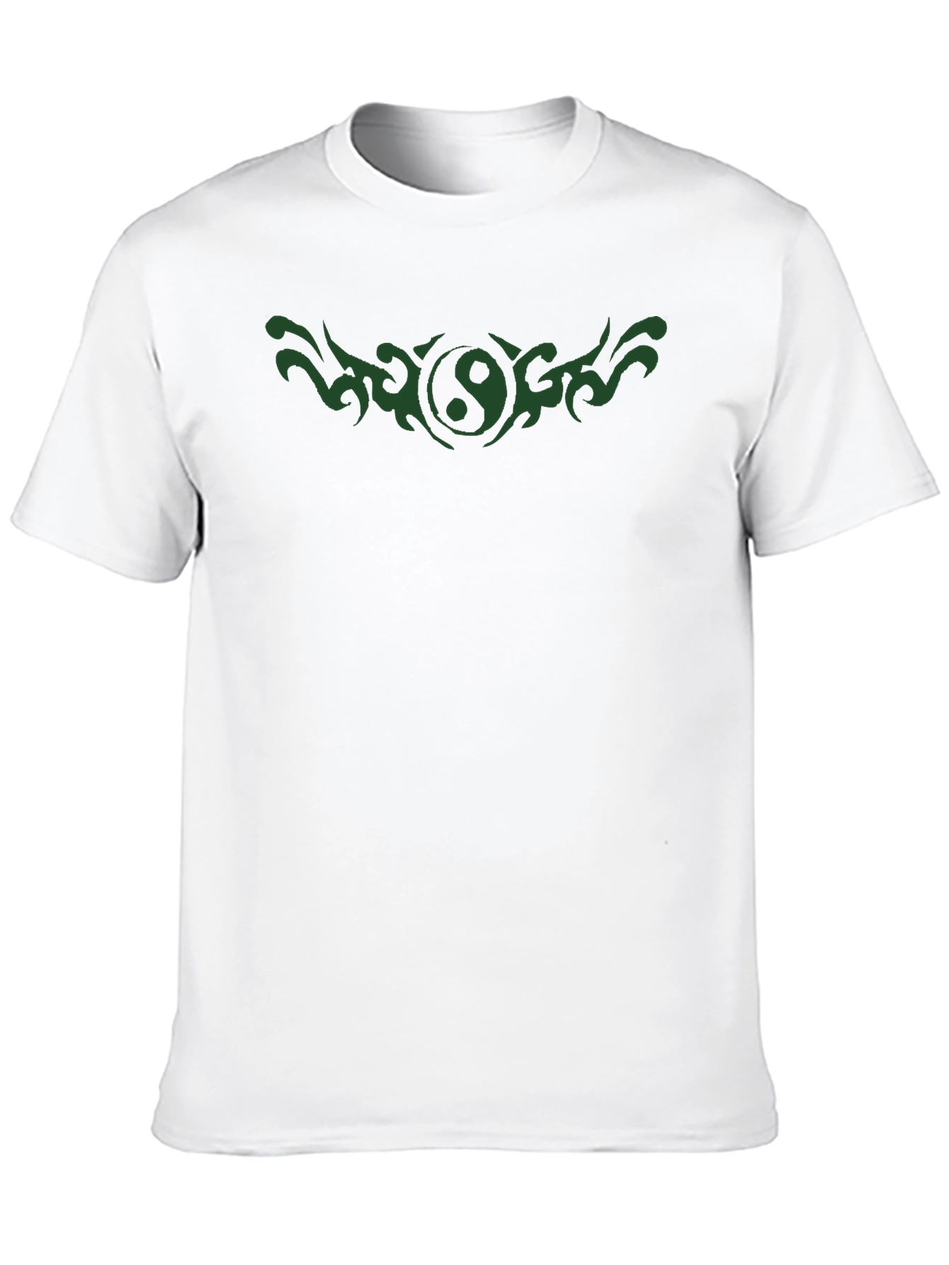 Yin Yang Tattoo Graphic Black T-Shirt