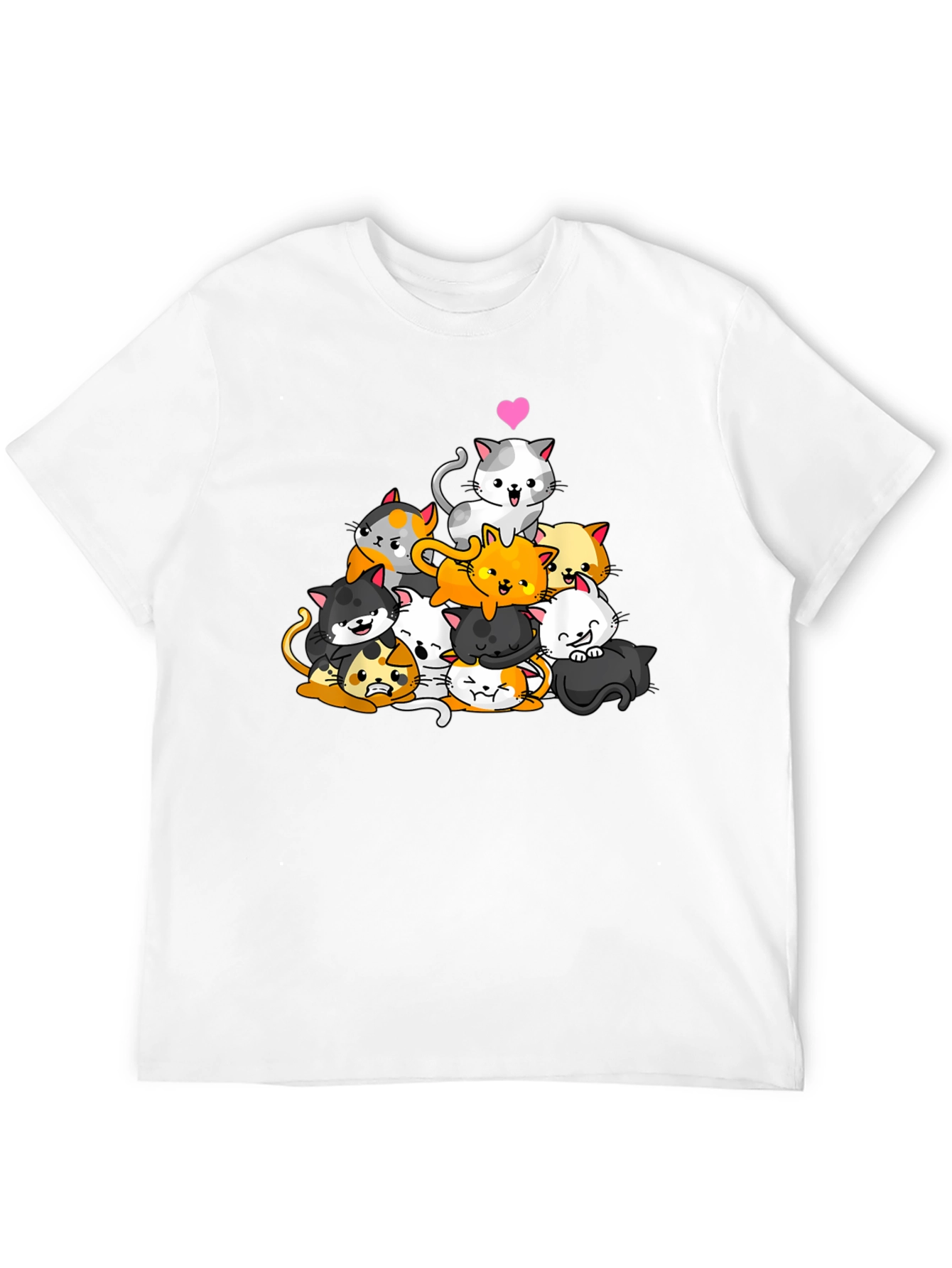Cute Cats Graphic T-Shirt - Unisex