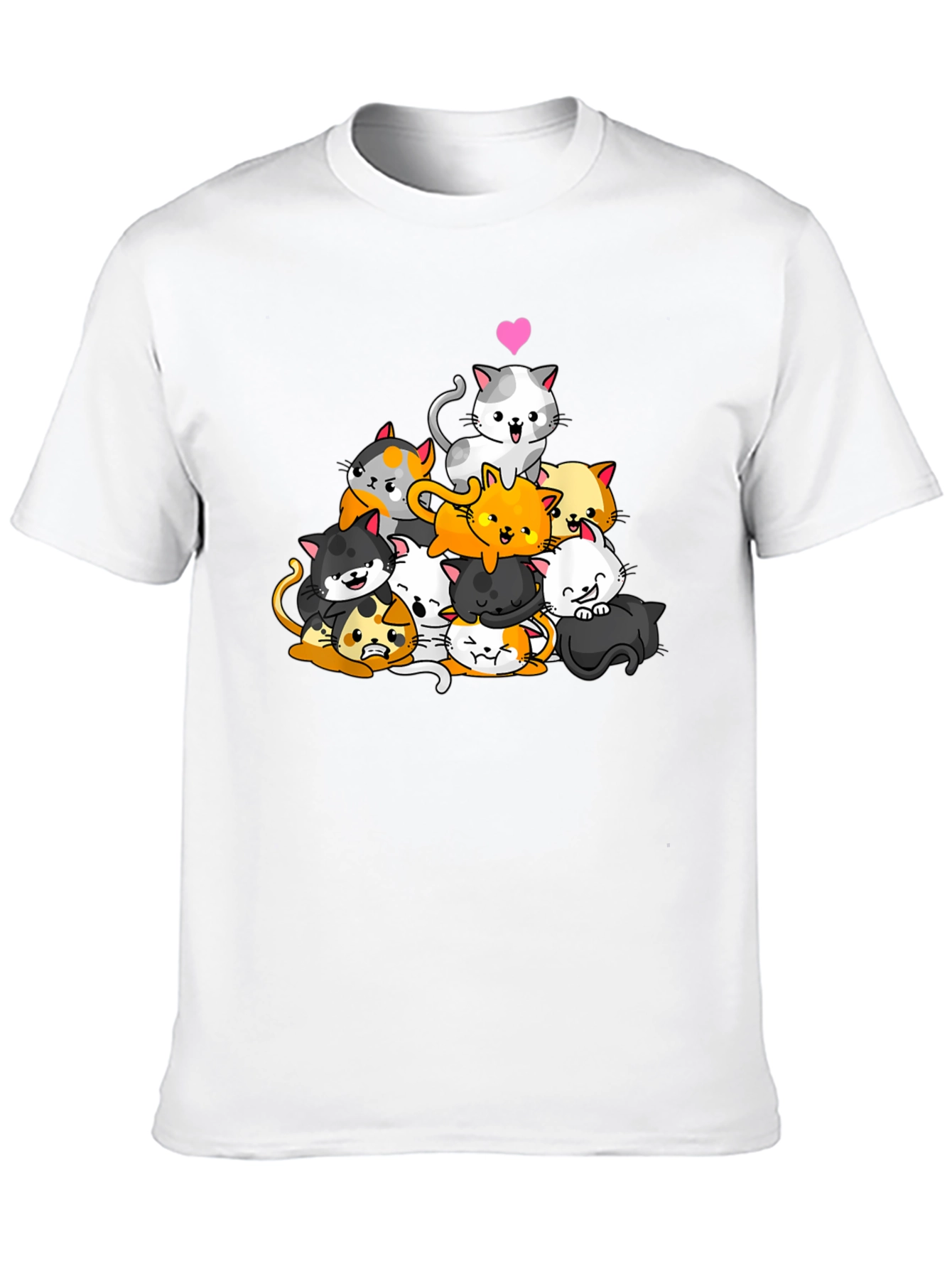 Cute Cats Graphic T-Shirt - Unisex