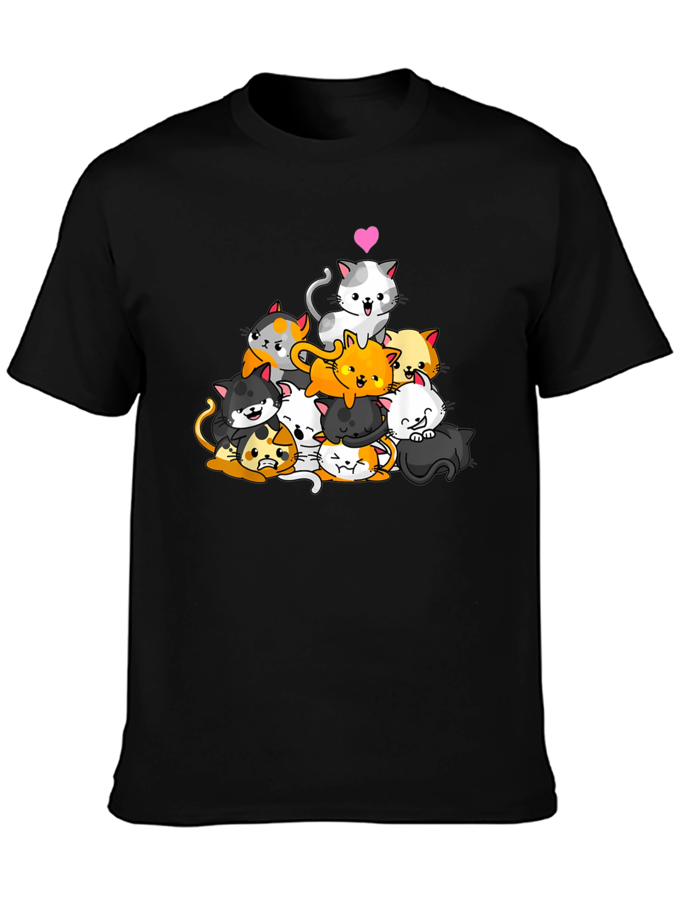 Cute Cats Graphic T-Shirt - Unisex